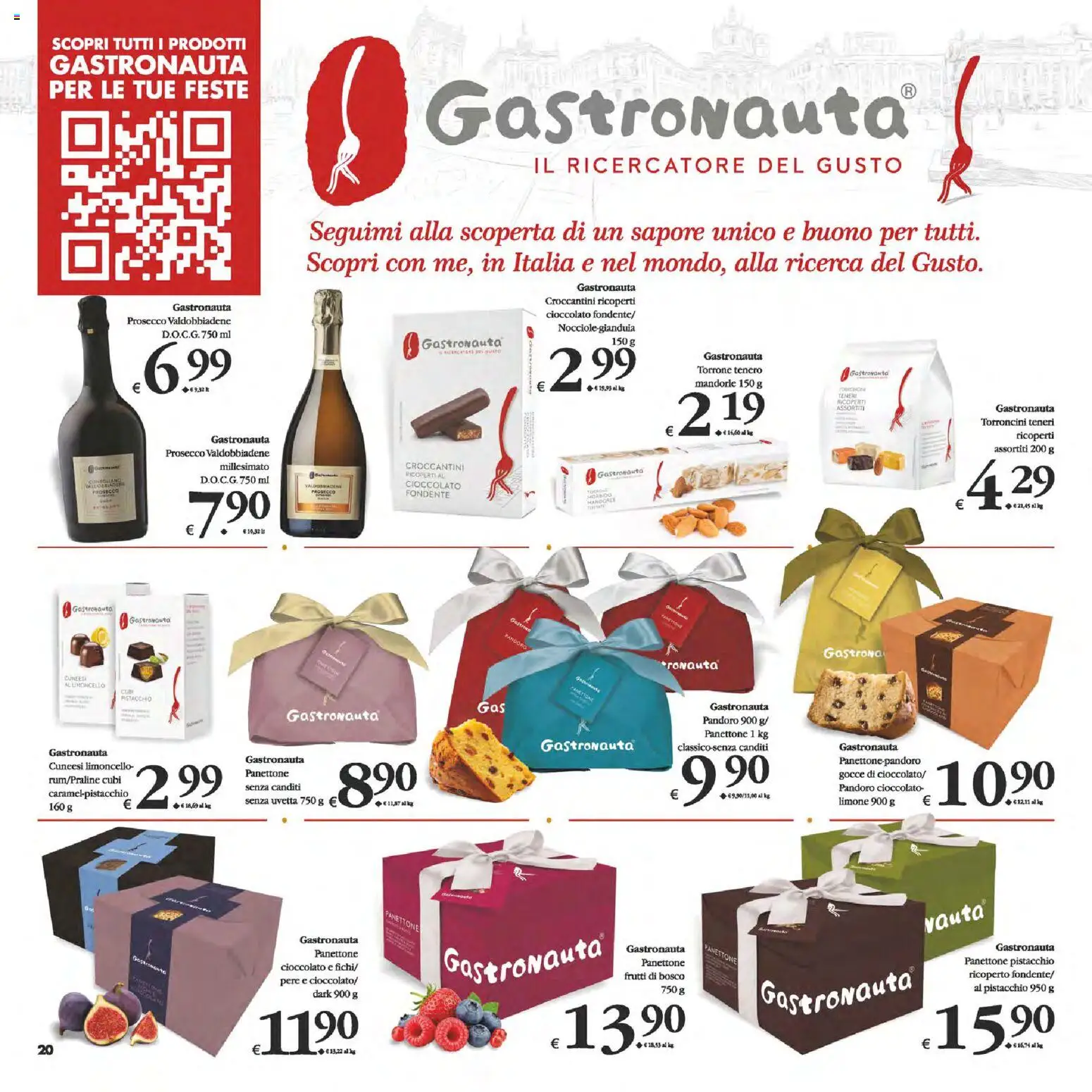 Volantino Decò del 05.12.2025 | Pagina: 20 | Prodotti: Prosecco, Pandoro, Limoncello, Torroncini