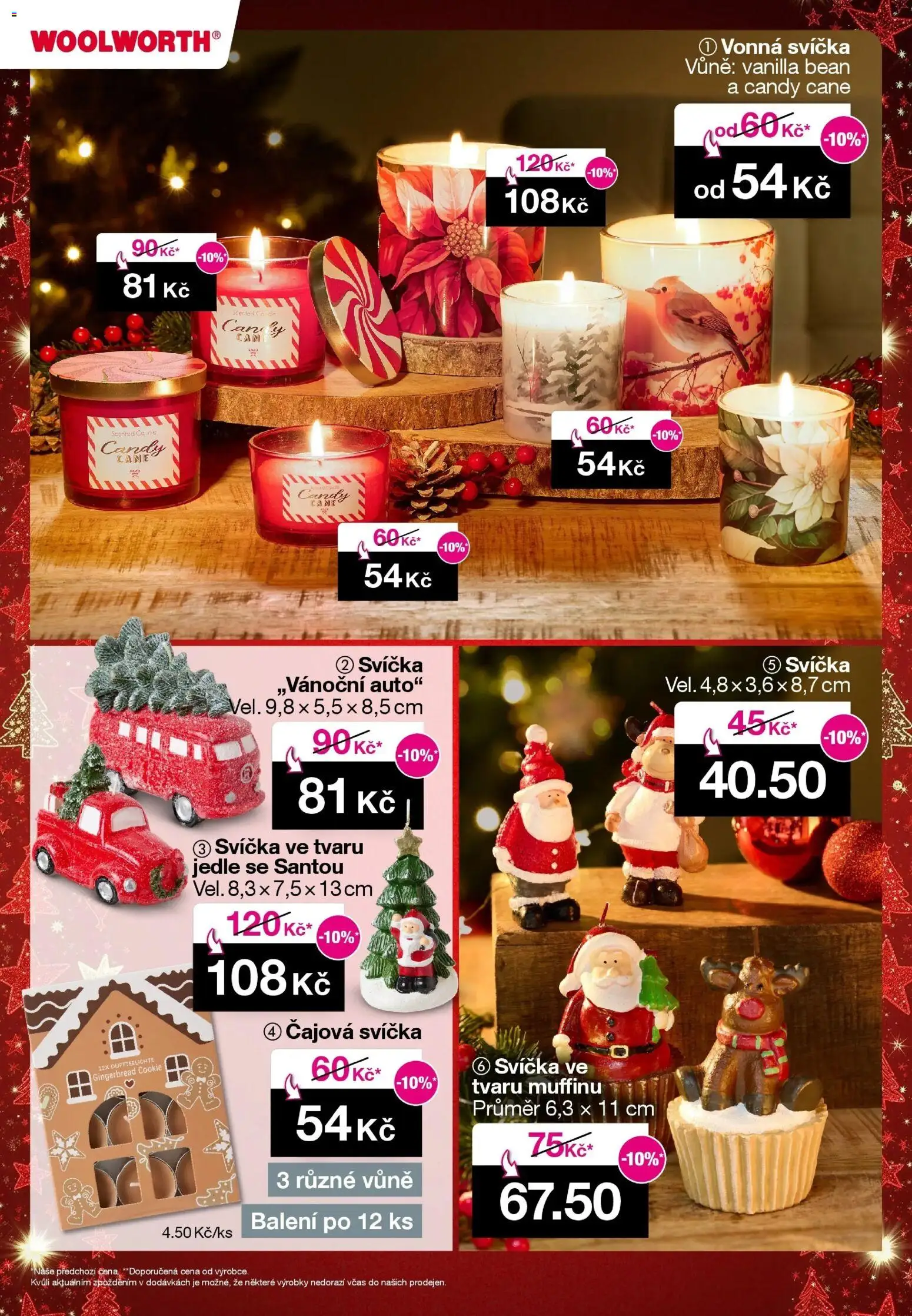 Woolworth leták od 21.11.2025 | Strana: 8 | Produkty: Svíčka