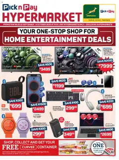Pick n Pay specials catalogue – valid from 22.09.2025