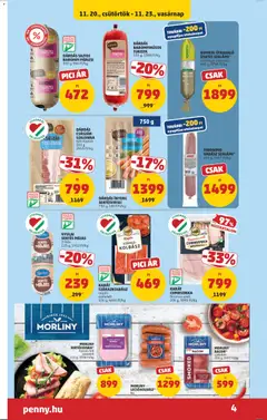 DÁRDÁS SAJTOS BAROMFI PÁRIZSI, Sajtos baromfi párizsi, 500 g - amely érvényes a következő dátumtól: 20.11.2025 | Oldal: 6