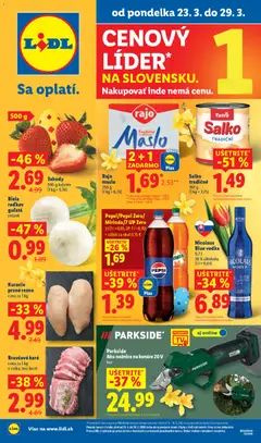 Lidl leták platný od 23.03.2026