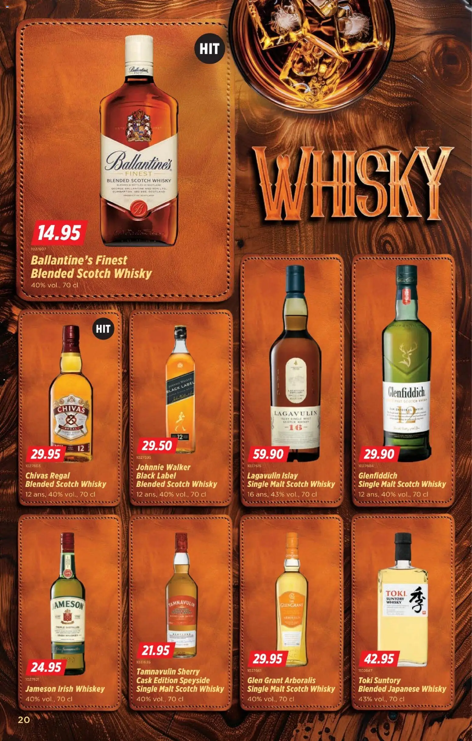 Denner Aktionen FR – gültig ab 18.11.2025 | Seite: 20 | Produkte: Regal, Whiskey
