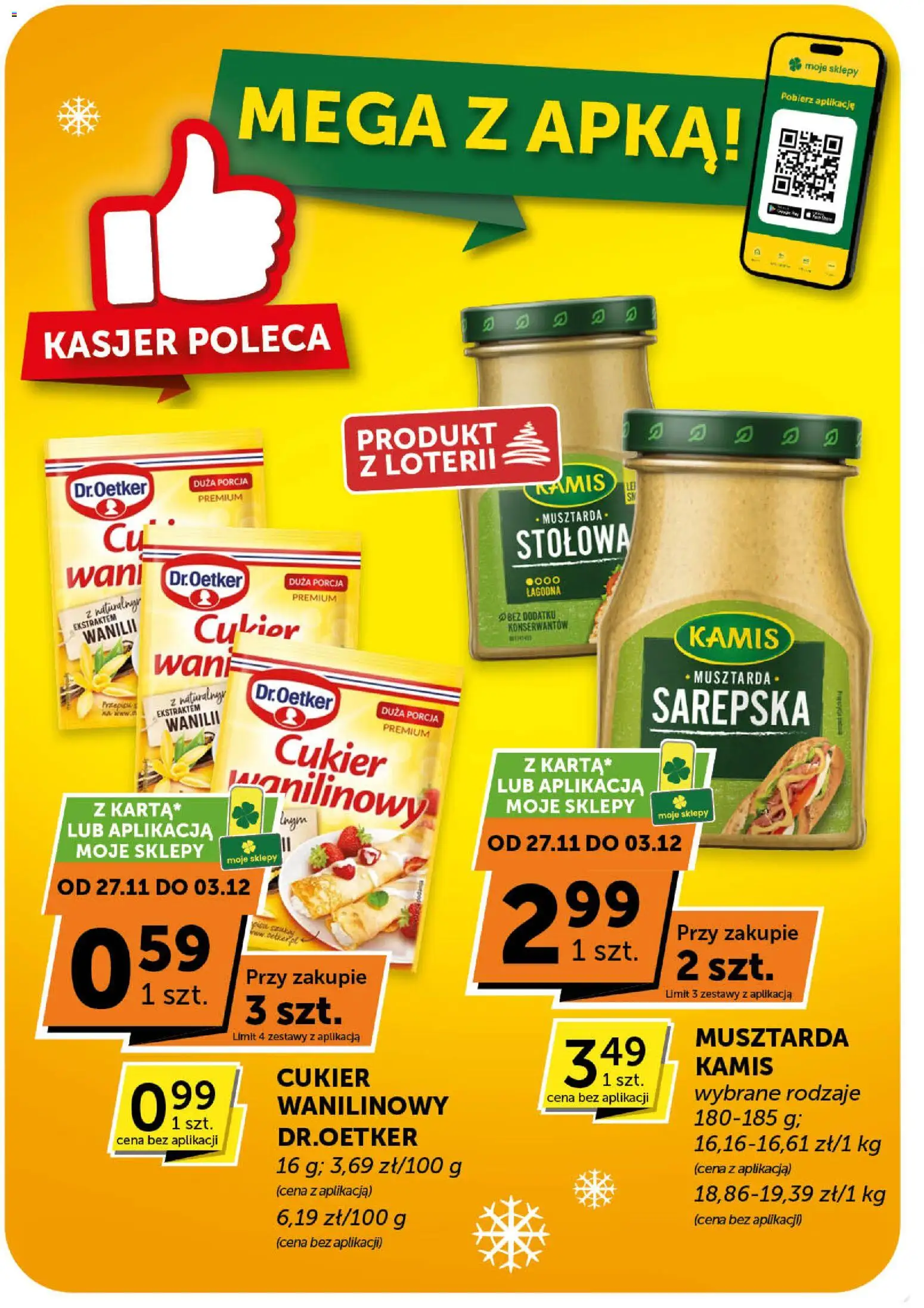 Euro Sklep Gazetka od 27.11.2025 | Strona: 20 | Produkty: Musztarda, Cukier