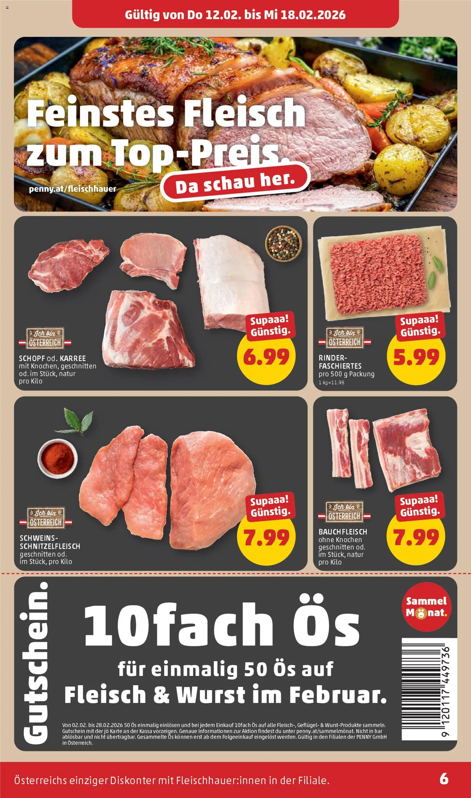 Penny Markt Flugblatt gültig ab 12.02.2026 | Seite: 6