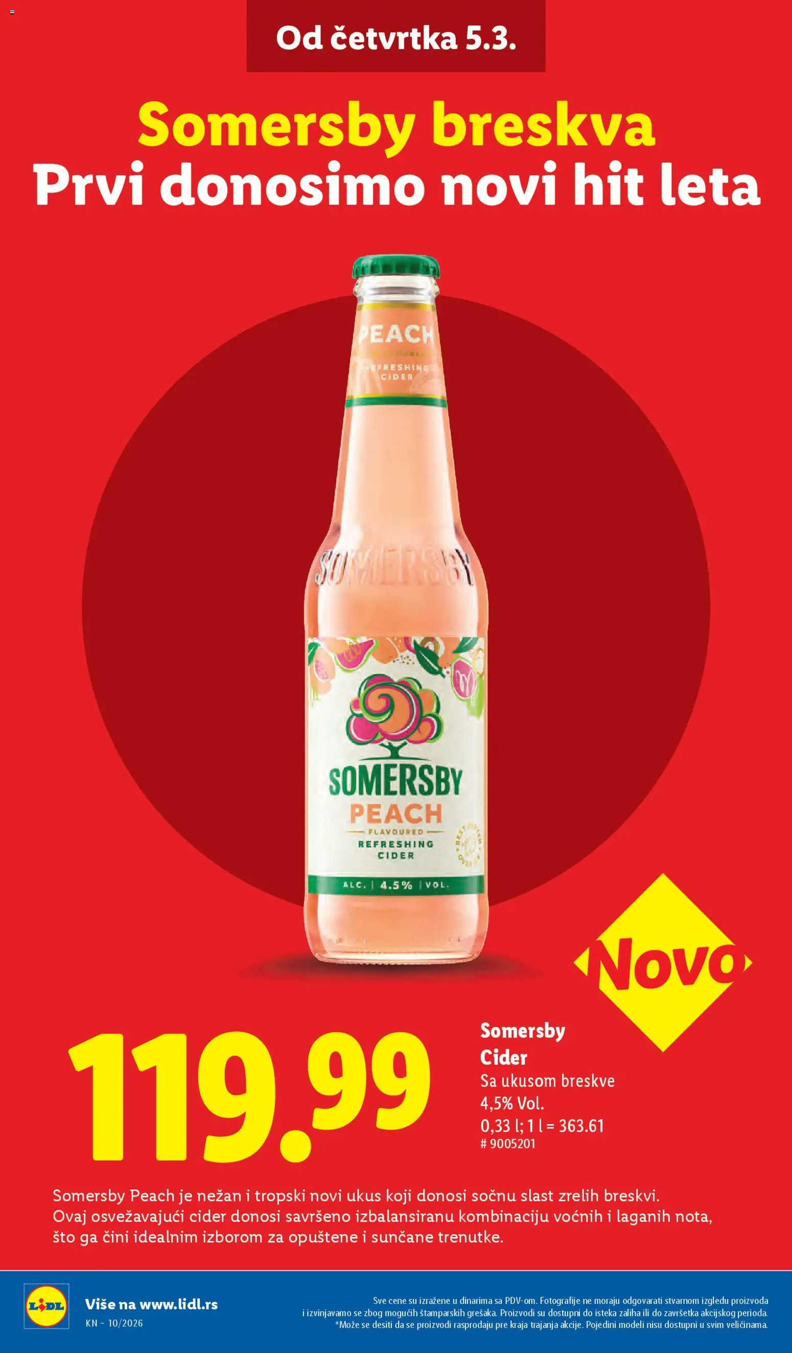 Lidl katalog - važi od 05.03.2026 | Strana: 14