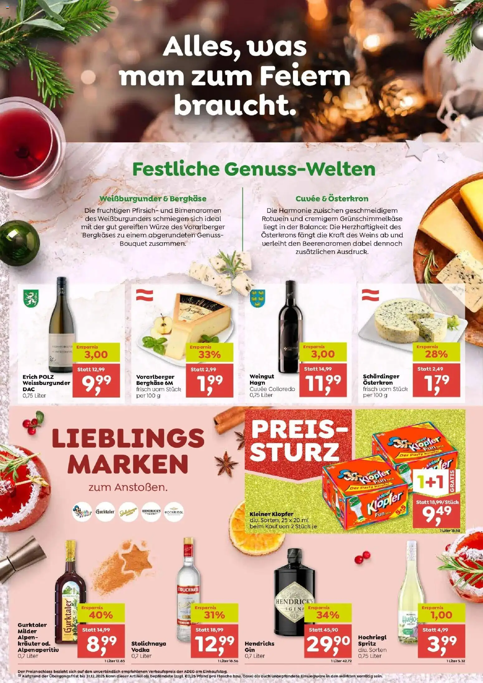 ADEG Möderbrugg, St. Jakob/Breitenau gültig ab 18.12.2025 | Seite: 8 | Produkte: Pfirsich