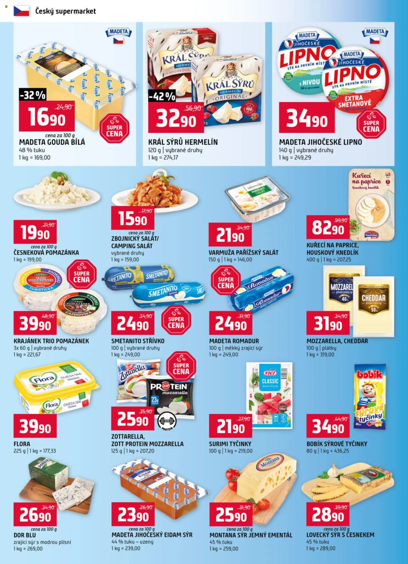 Terno leták - Tábor od 07.01.2026 | Strana: 4 | Produkty: Tyčinky, Eidam, Surimi tyčinky, Protein