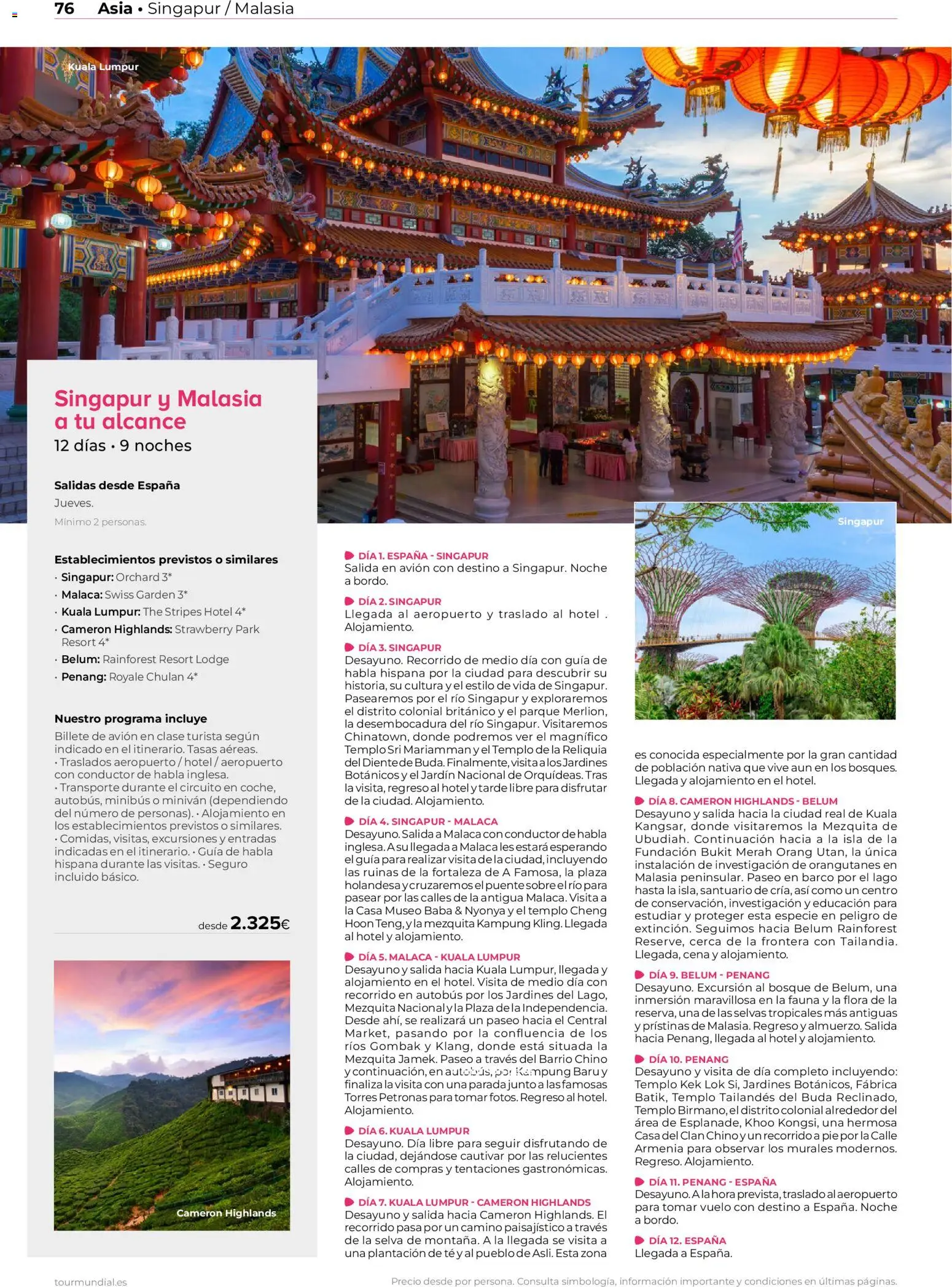 Viajes El Corte Inglés Asia y Oceanía │ válido desde el 01.01.2026 | Página: 76 | Productos: Té