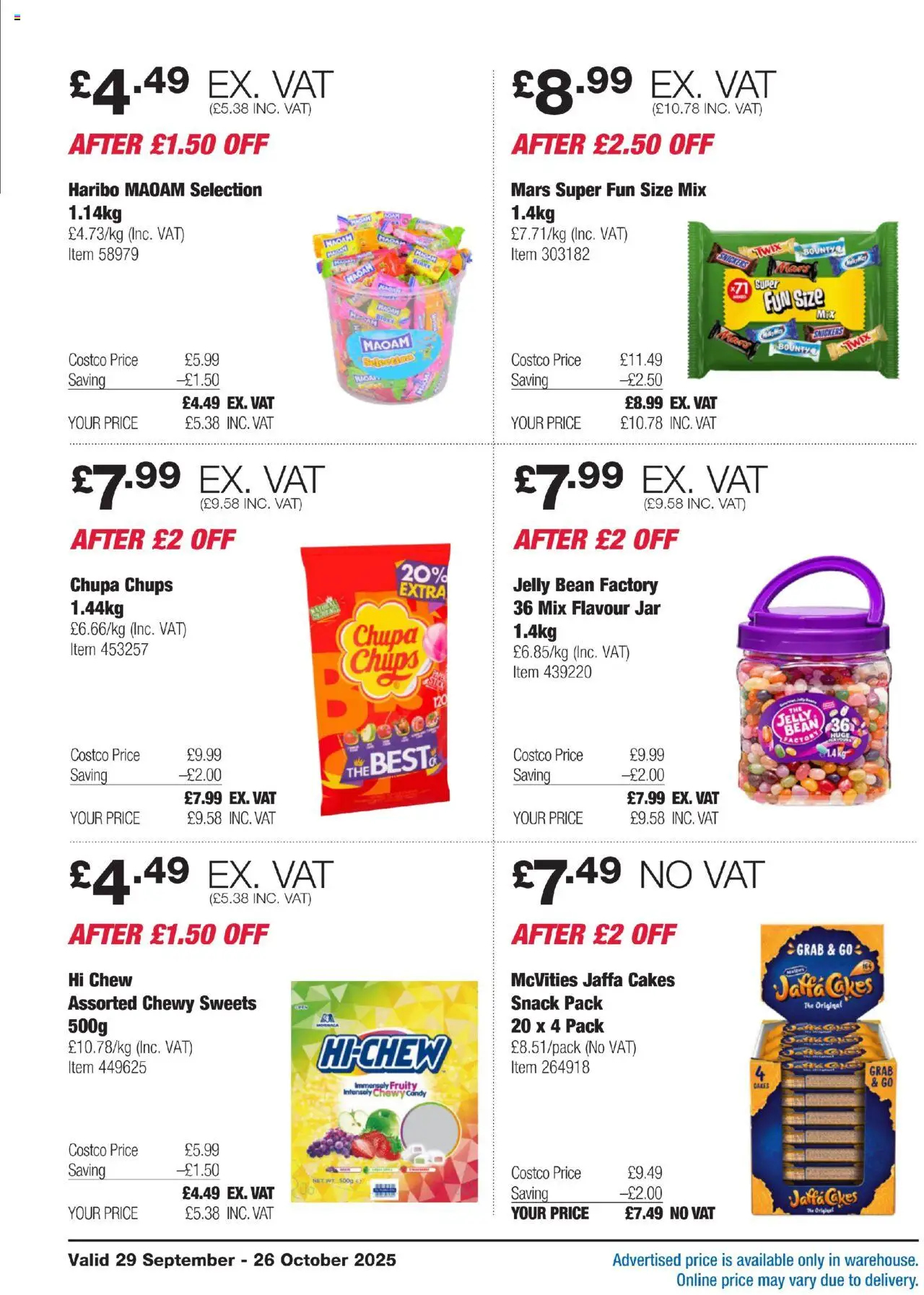 {H1} | Page: 20 | Products: Vanília kivonat, Chupa chups, Snack