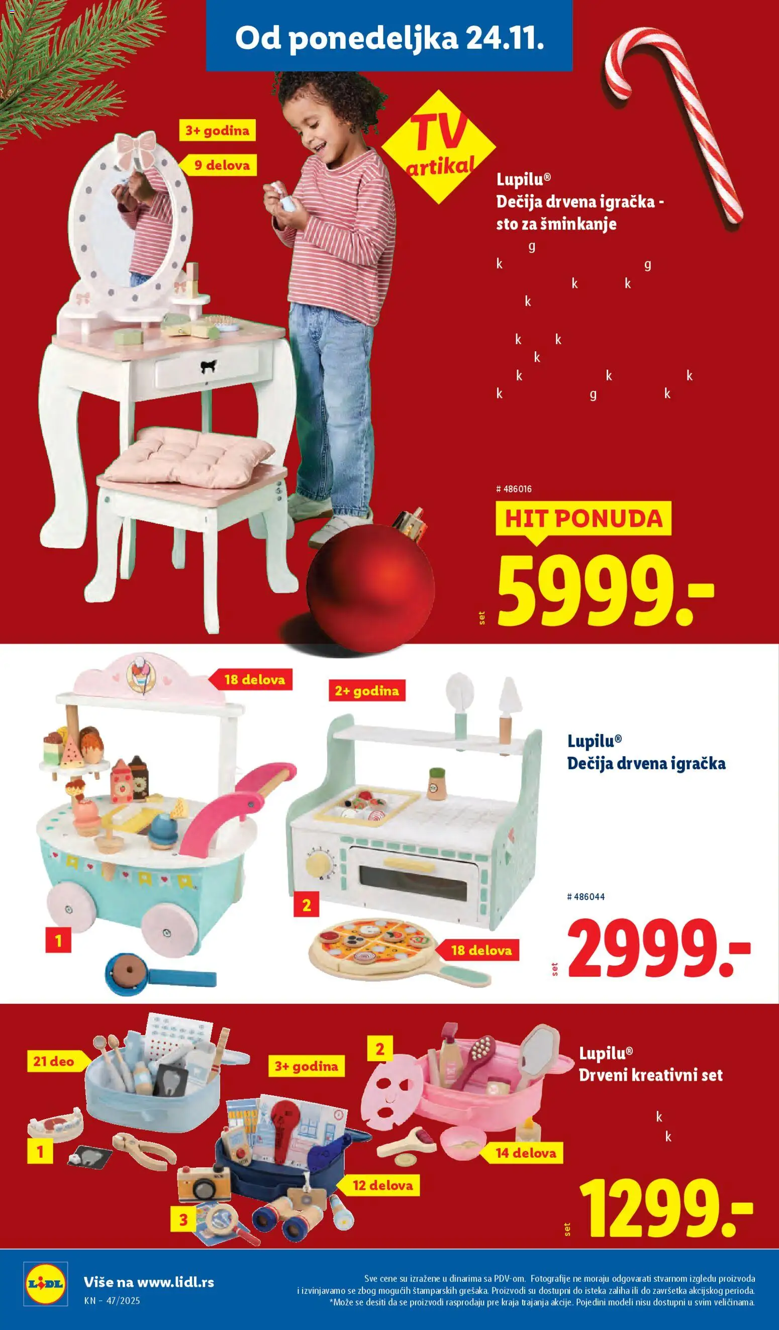 Lidl katalog - važi od 20.11.2025 | Strana: 64 | Proizvode: Sto