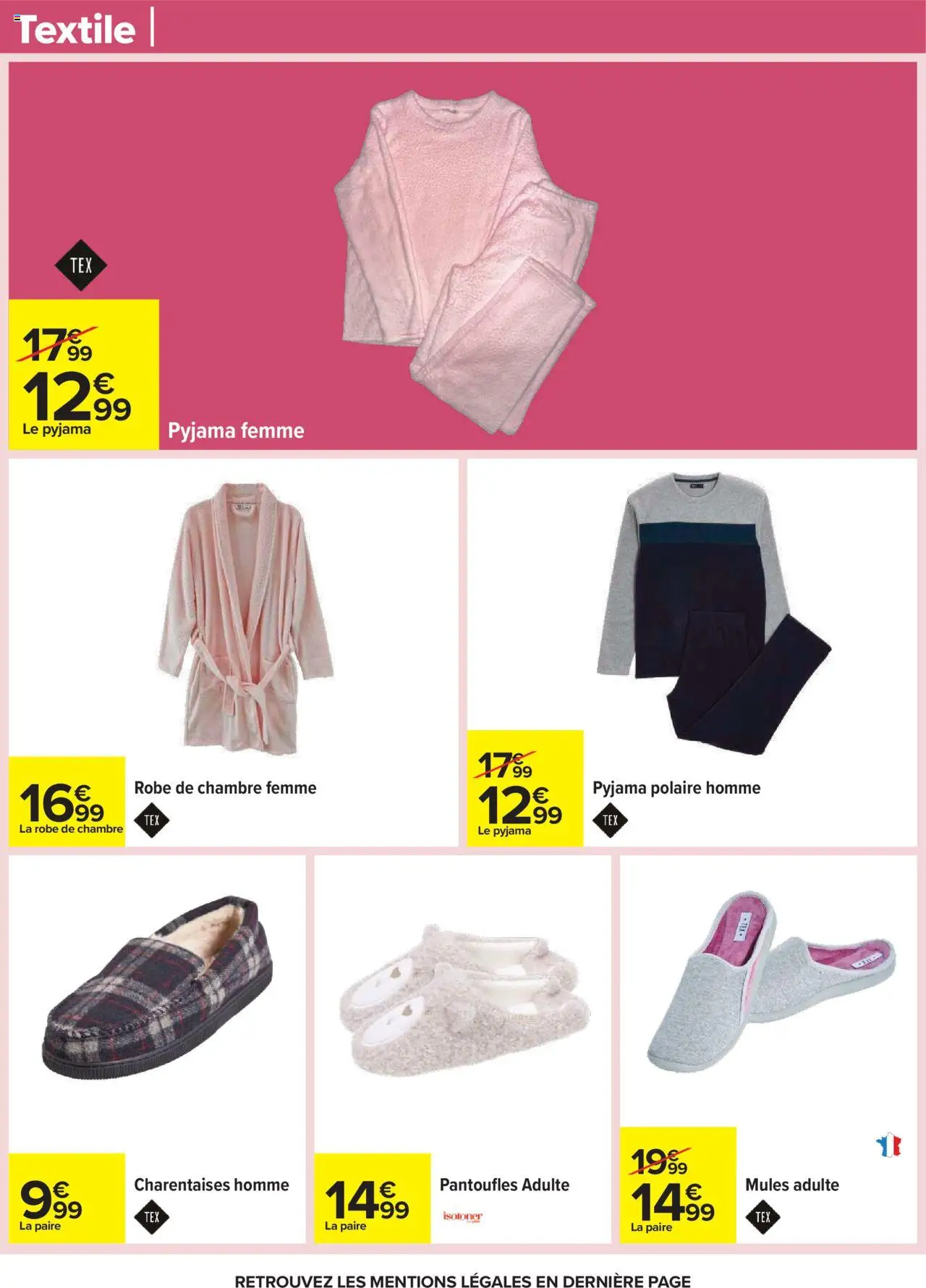 {H1} | Page: 74 | Produits: Robe, Pyjama femme, Robe de chambre femme, Pyjama