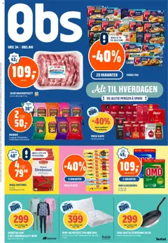 Forhåndsvisning av Coop Obs kundeavis gyldig fra 17.08.2025