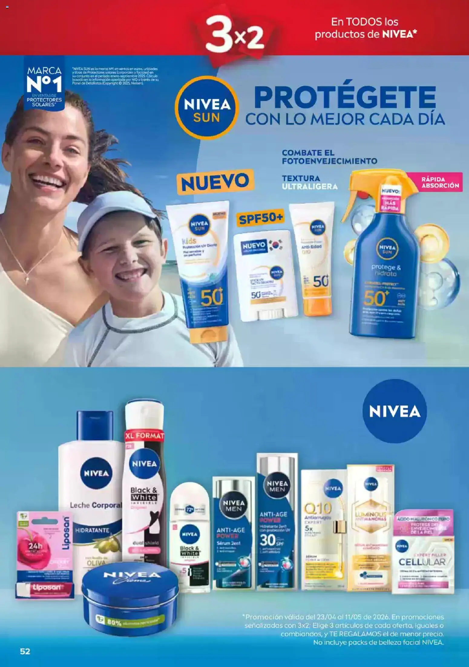 Carrefour folleto │ válido desde el 23.04.2026 | Página: 51 | Productos: Leche corporal, Sérum, Té, Marco