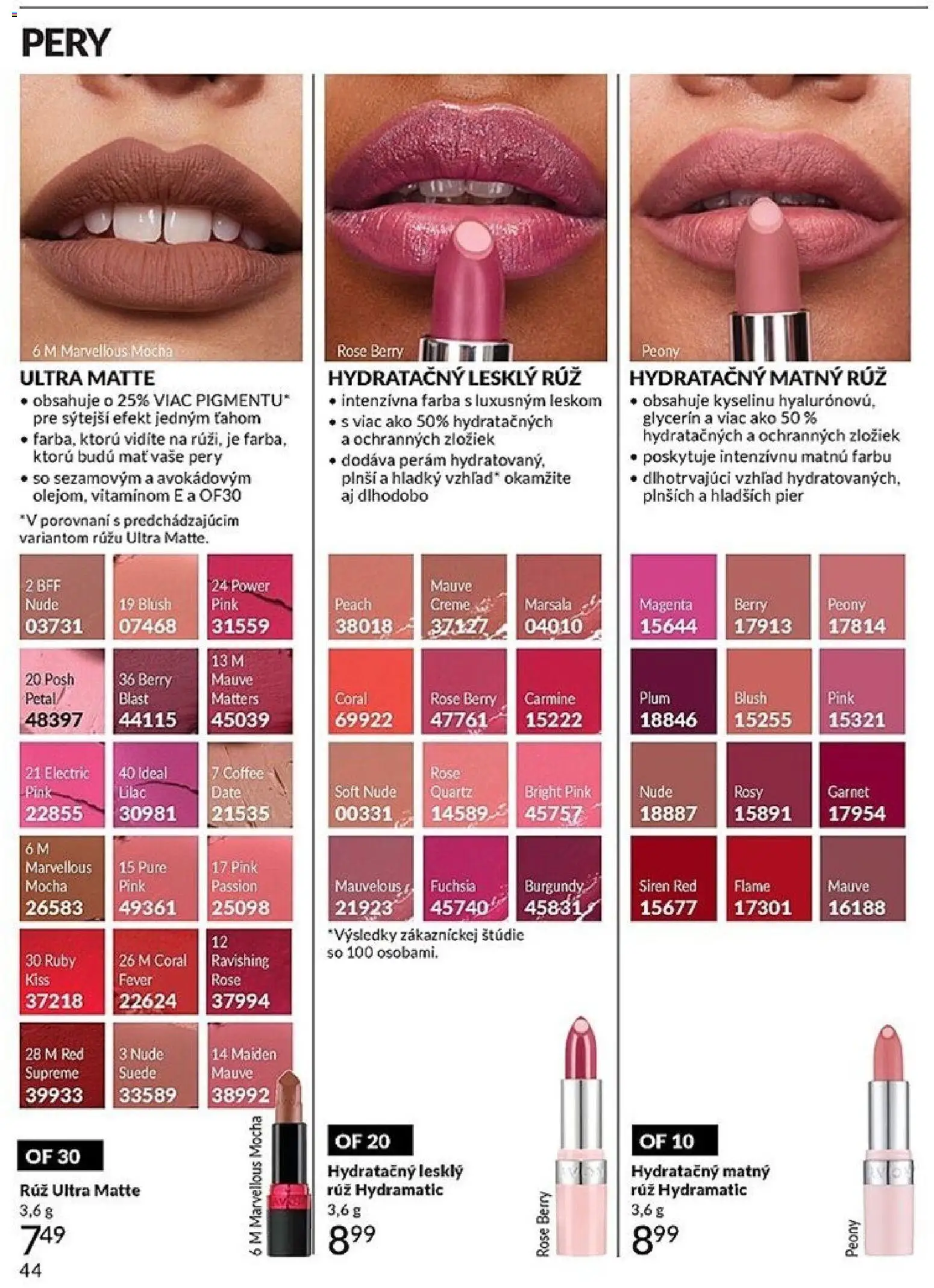 Nové Avon akcie – leták je platný od 01.04.2026 | Strana: 44