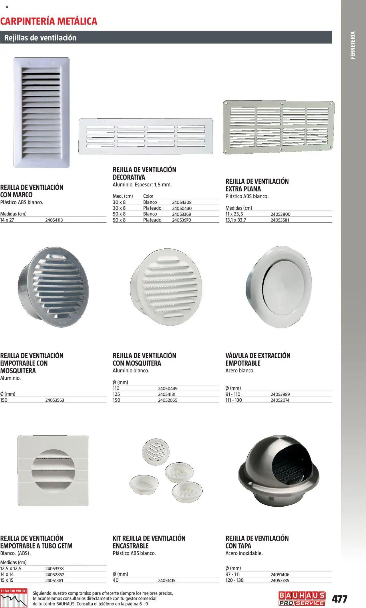 Bauhaus - ProService  │ válido desde el 24.02.2025 | Página: 477 | Productos: Té, Teléfono, Marco