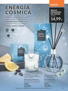 Vista previa Vela Perfumada Stellar Forest, Tono plata. Vidrio. 160 g. Tiempo de quemado de hasta 28 horas. válido desde el 01.10.2025 | Página: 163 | Productos: Vela