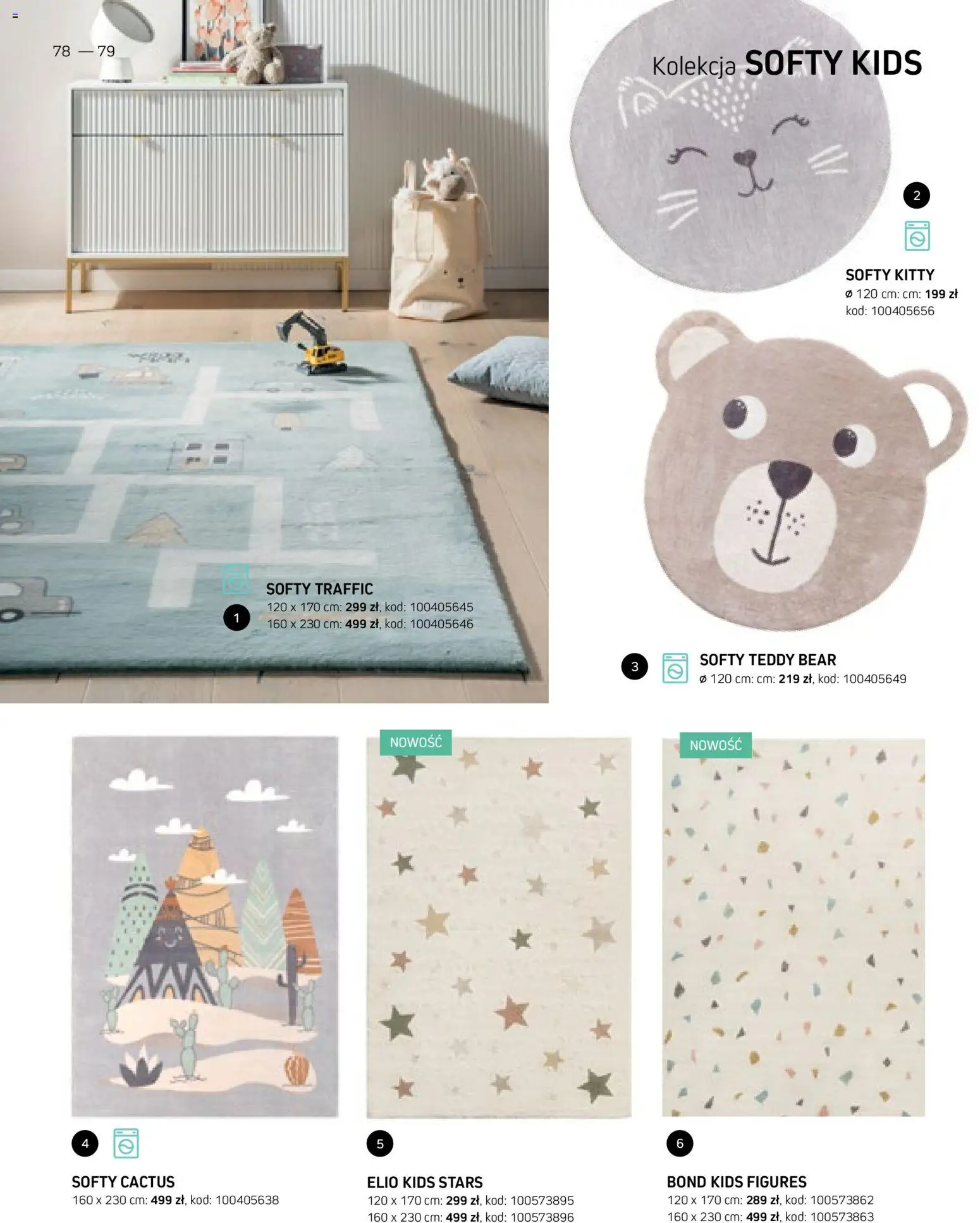 Komfort gazetka - Katalog dywanów od 17.03.2026 | Strona: 78