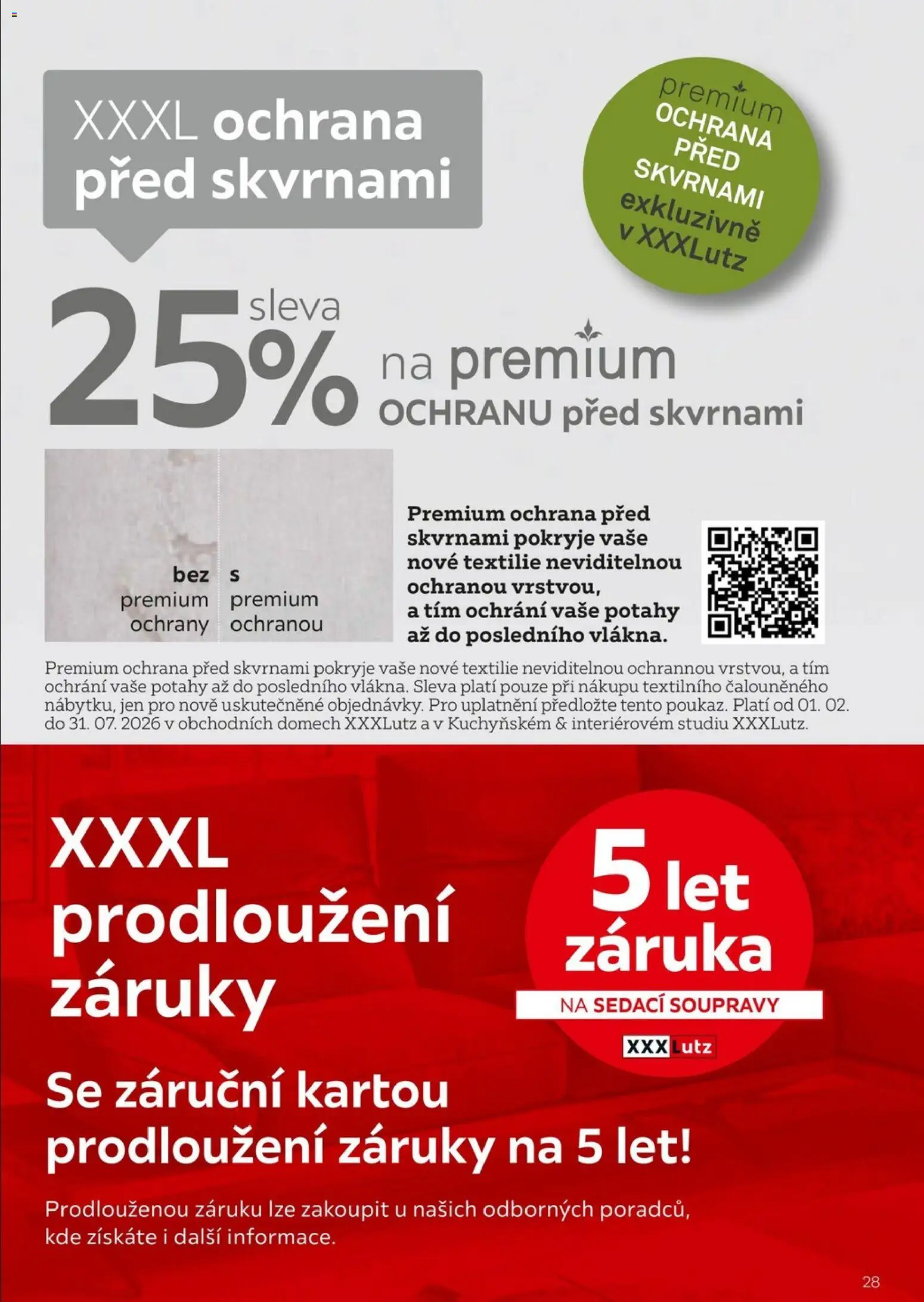 XXXLutz leták - Být věrným zákazníkem se vyplatí od 01.02.2026 | Strana: 28