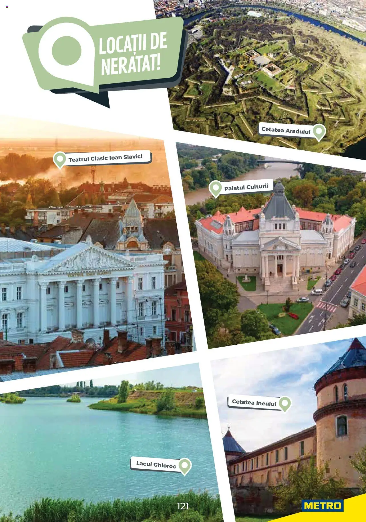 Metro catalog - Ghid de călătorie România – valabil de la 01.08.2025 | Pagină: 121