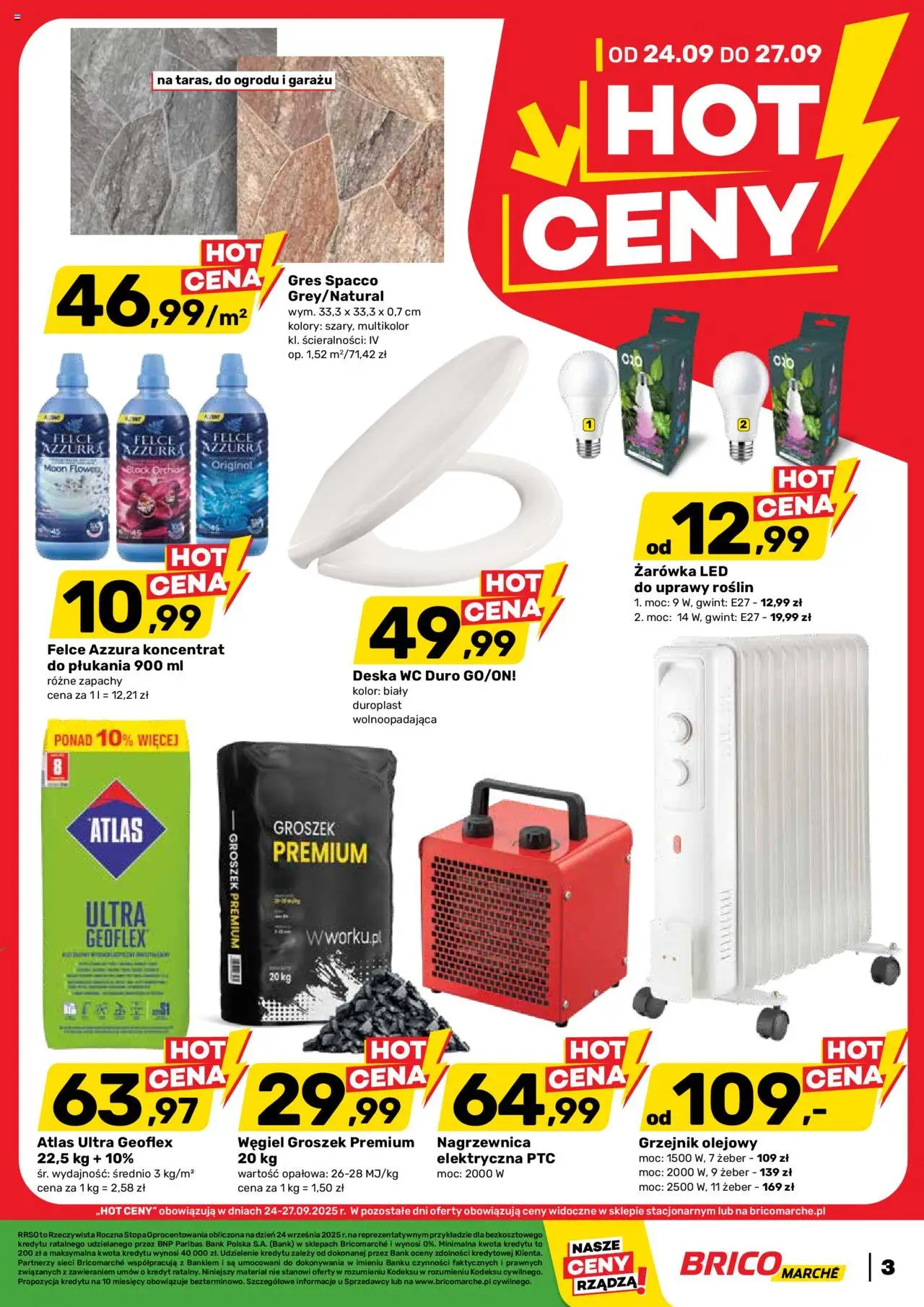 Brico Marché Gazetka od 24.09.2025 | Strona: 4 | Produkty: Groszek
