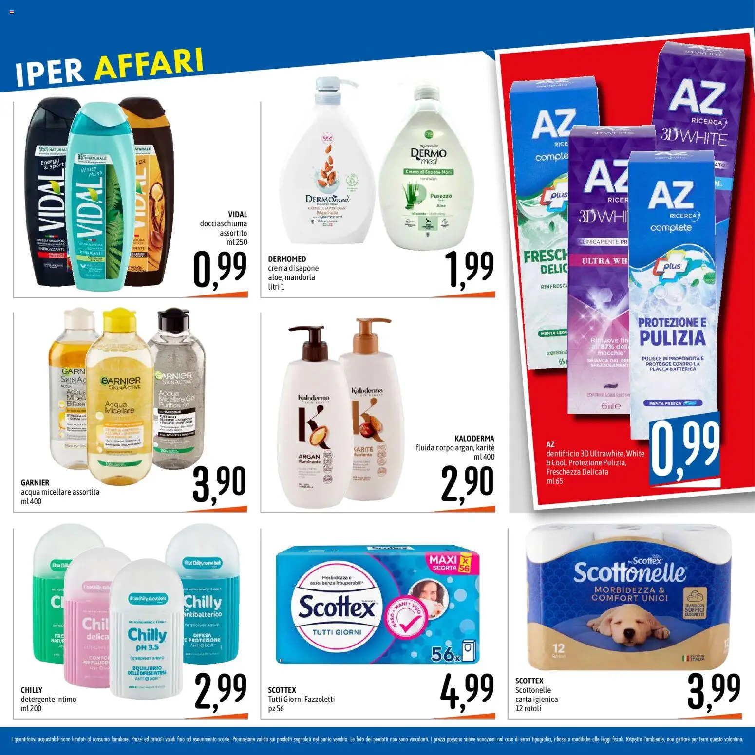 Volantino Emisfero del 26.02.2026 | Pagina: 28 | Prodotti: Acqua micellare, Intimo, Menta, Terra