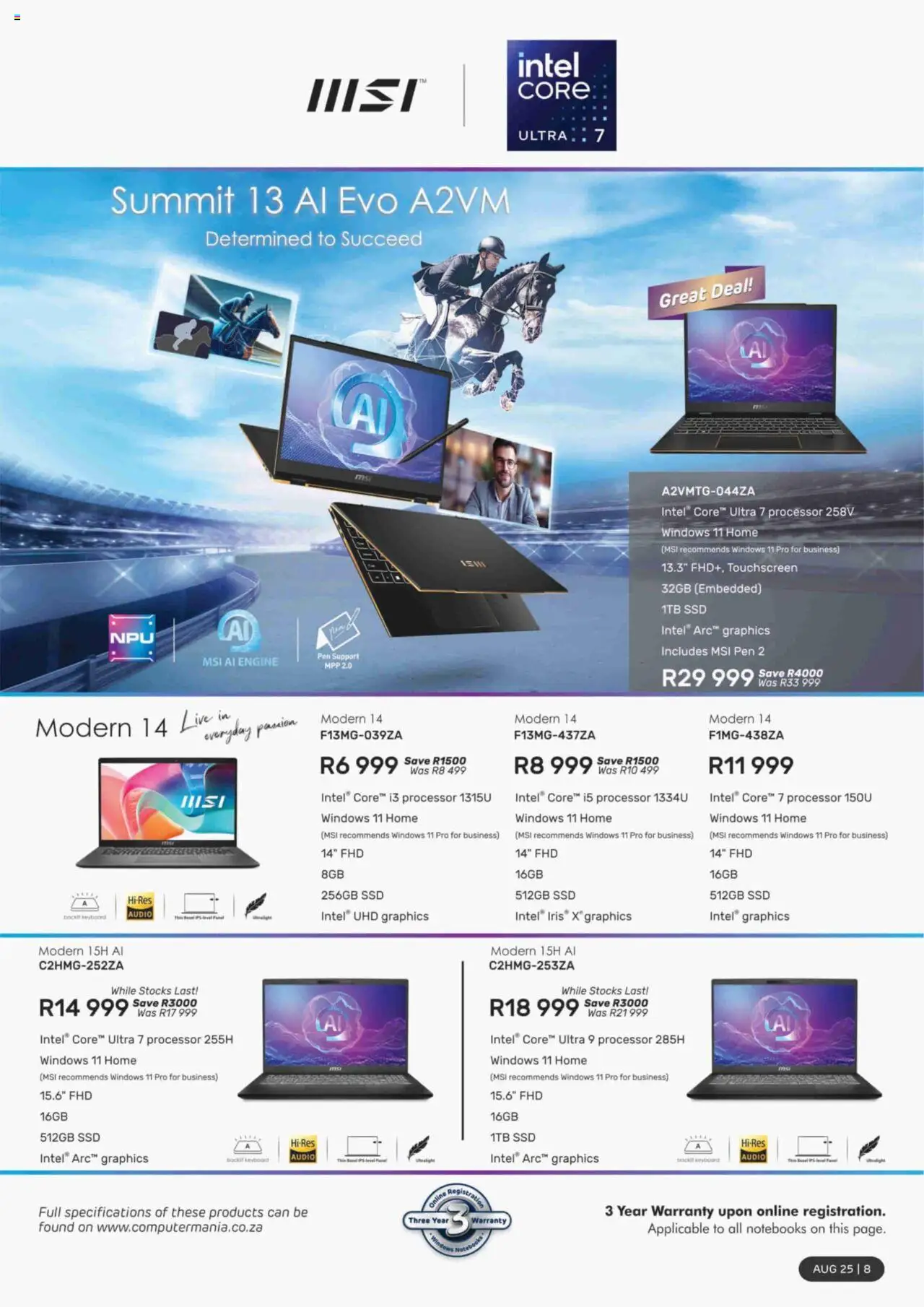 Computer Mania Specials │ valid from 01.08.2025 | Page: 9 | Products: Keyboard, Audio, Pen