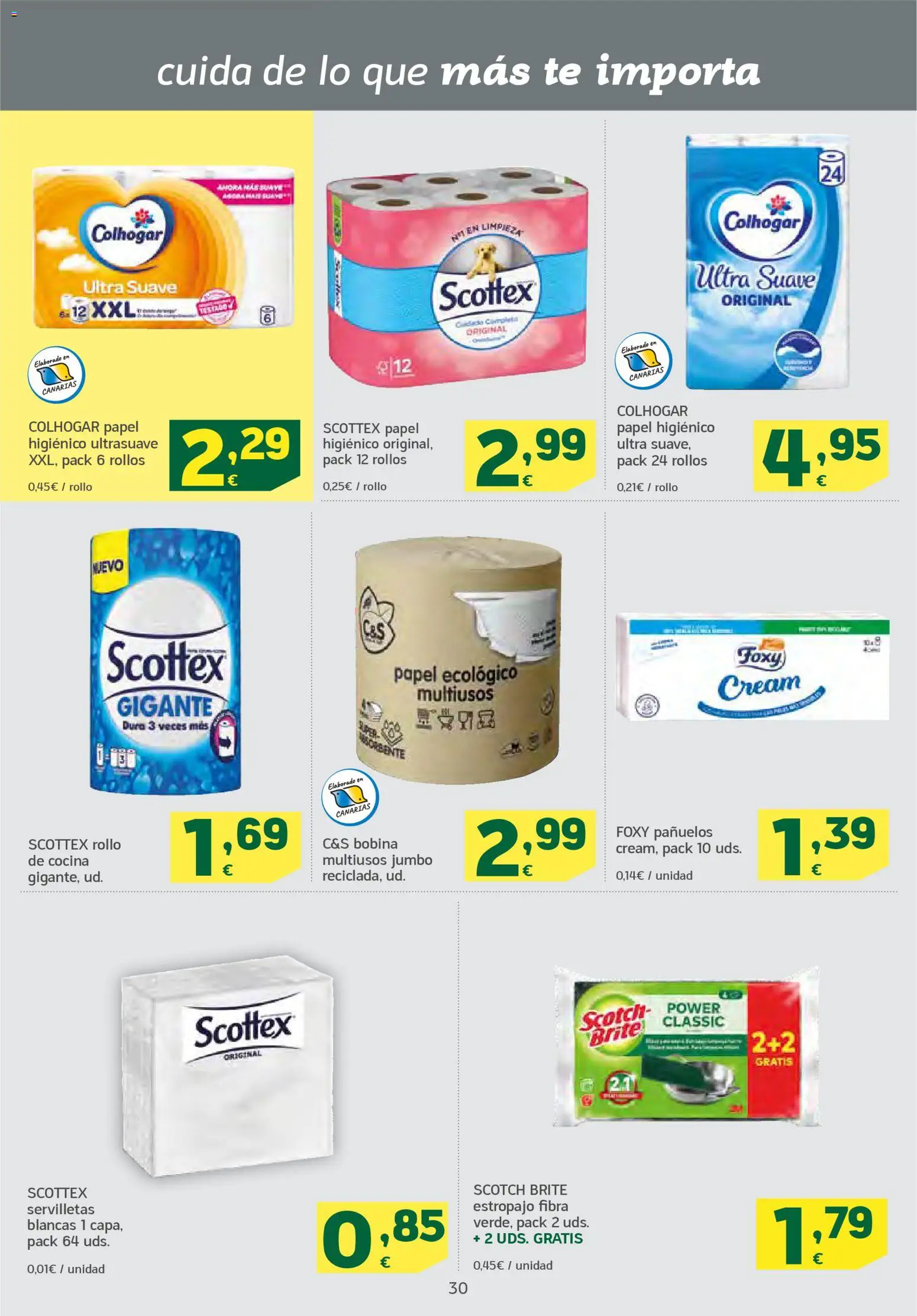 HiperDino folleto │ válido desde el 23.01.2026 | Página: 30 | Productos: Papel higienico, Té, Cocina