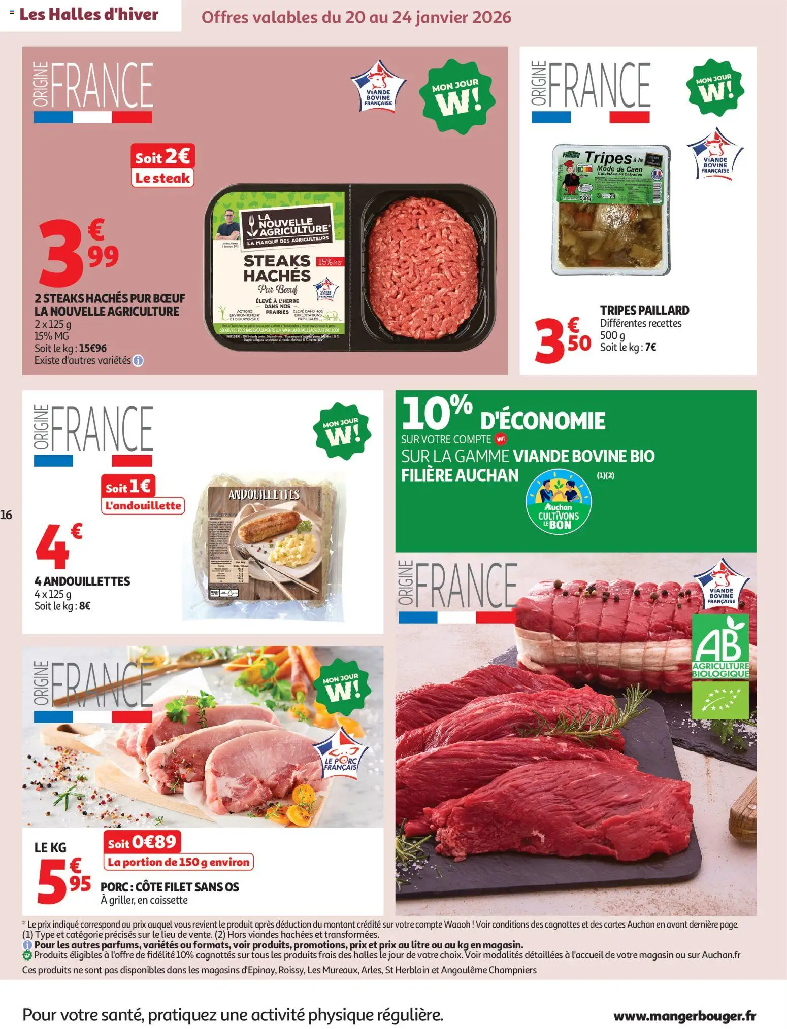 {H1} | Pagina: 16 | Producten: Steak, NOS, La