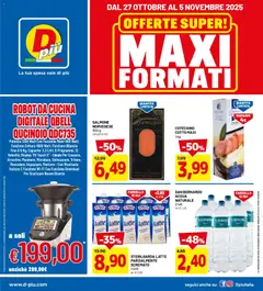 Anteprima del volantino Volantino D Più	 valido a partire dal 27.10.2025