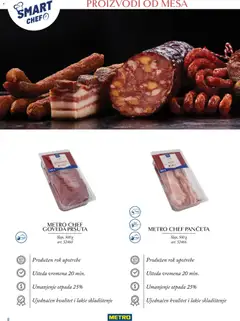 Metro katalog Smart Chef - pregled Metro kataloga - važi od 24.03.2026 | Strana: 8 | Proizvode: Panceta