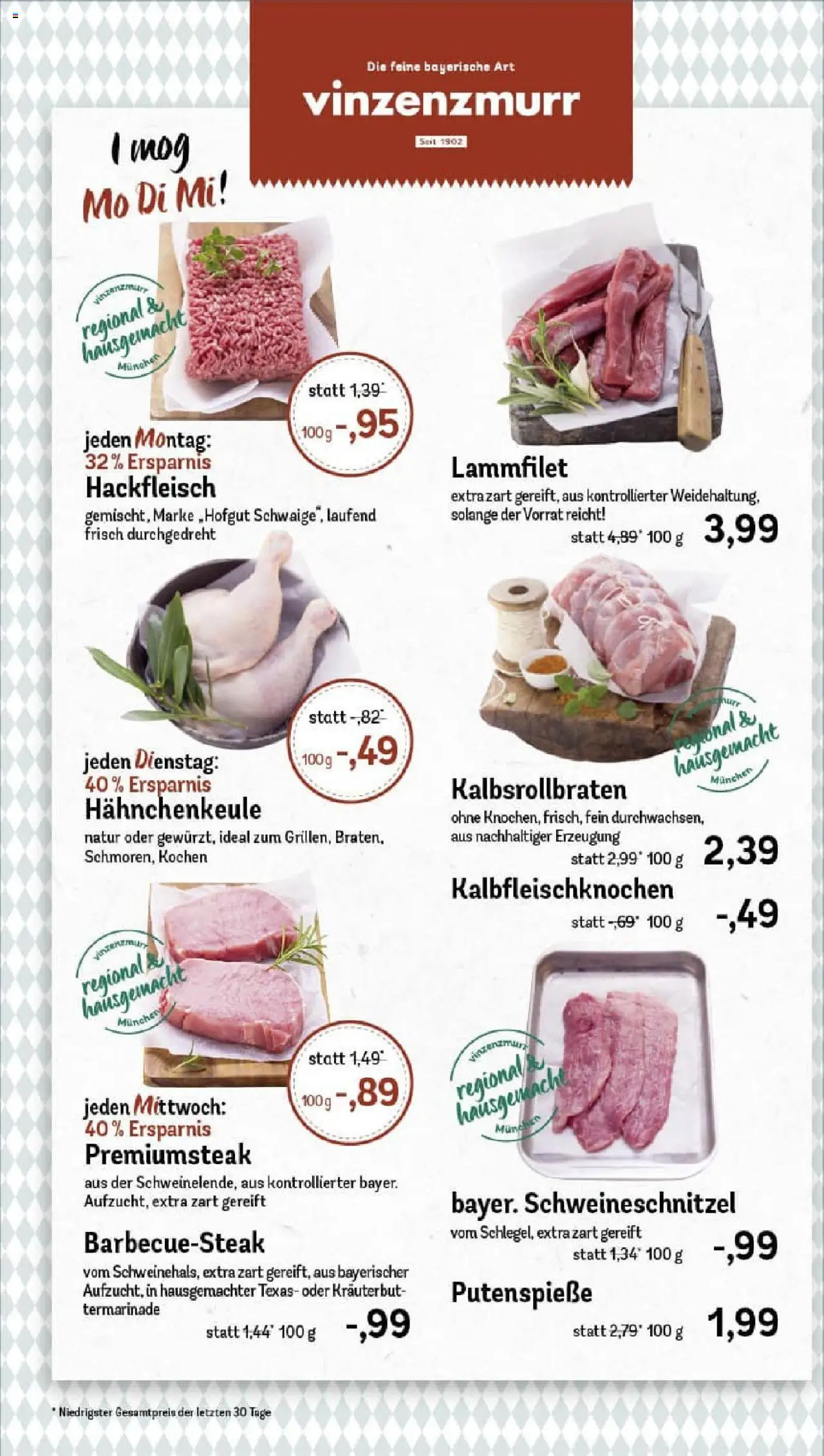 Rewe prospekt Unterschleißheim	 - gültig ab dem 29.06.2025 | Seite: 10 | Produkte: Steak, Hackfleisch