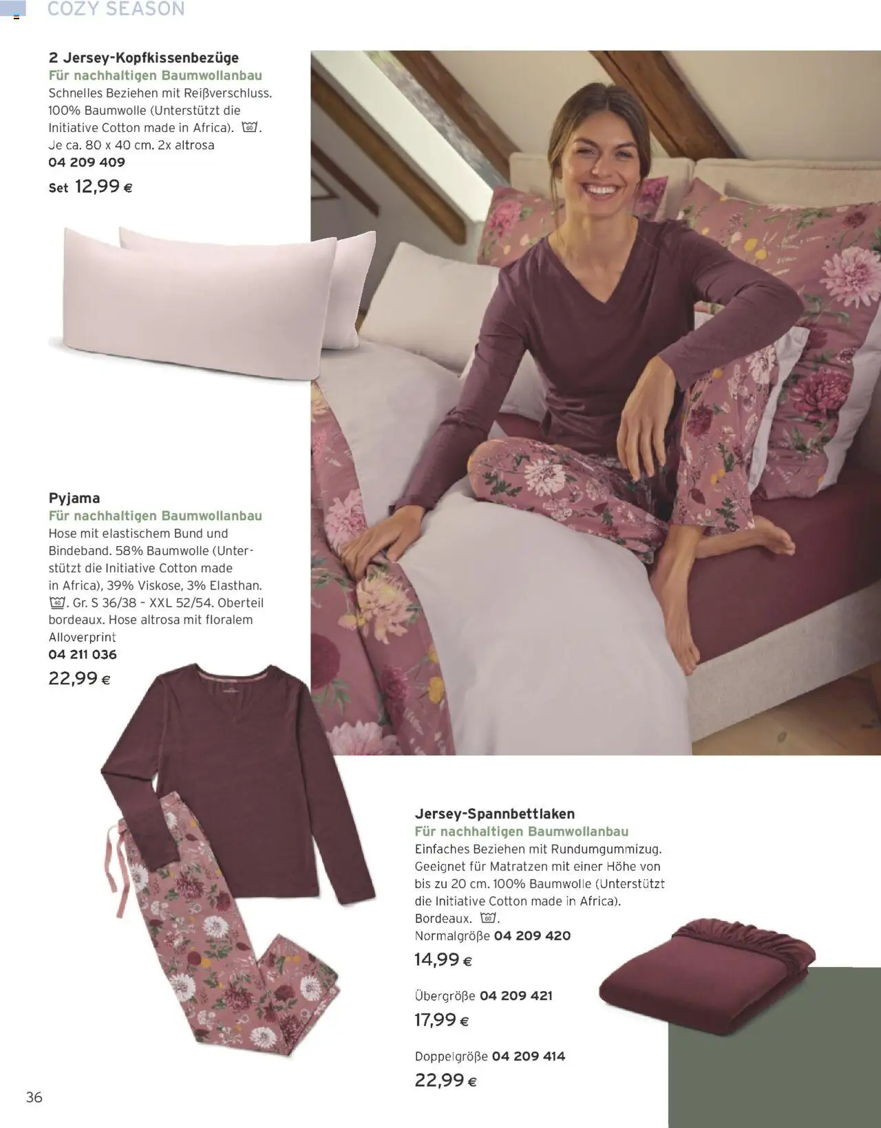 Tchibo Eduscho - Katalog Oktober 2025 gültig ab 01.10.2025 | Seite: 36 | Produkte: Hose, Pyjama