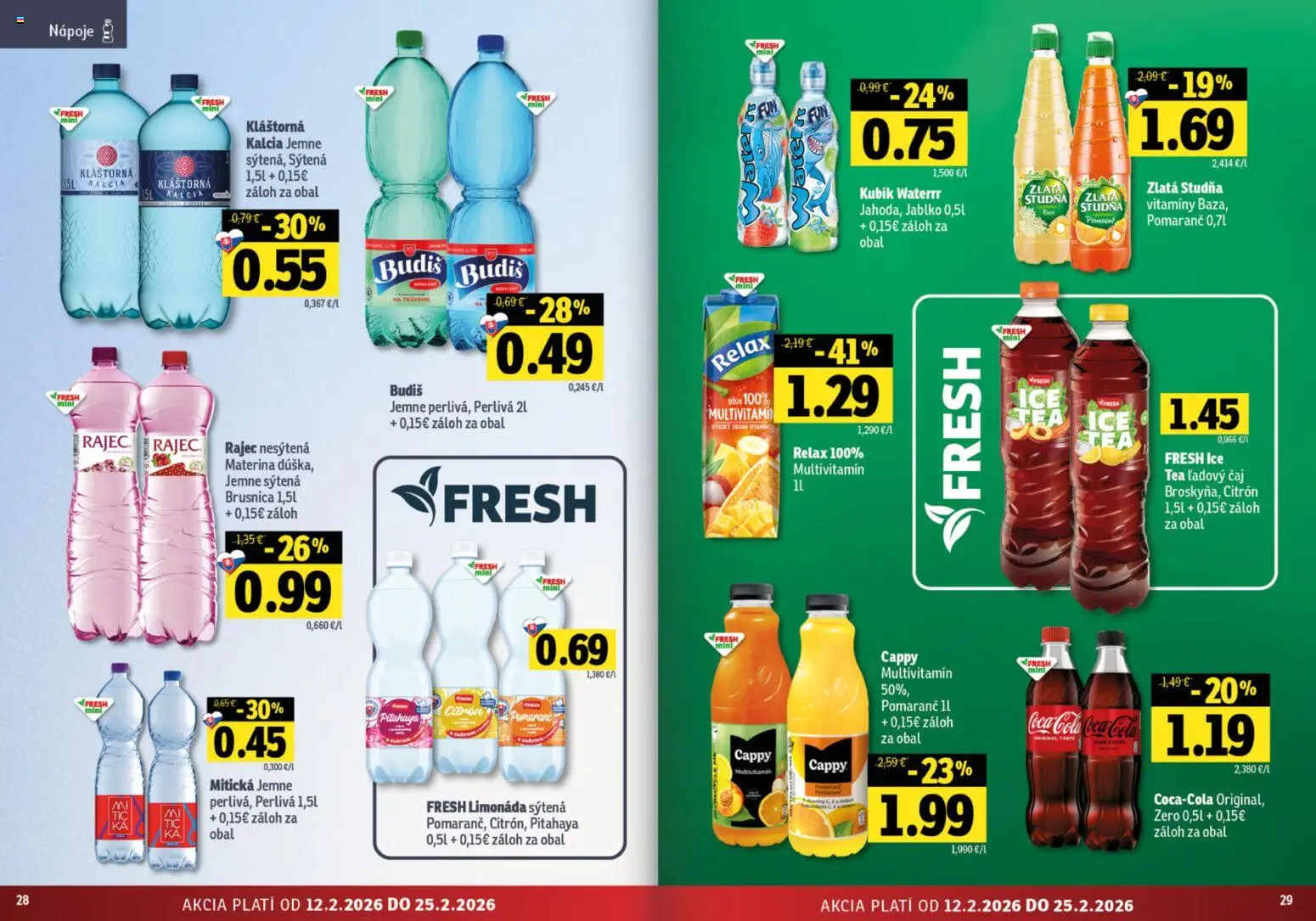 Nové Fresh akcie – leták je platný od 12.02.2026 | Strana: 15