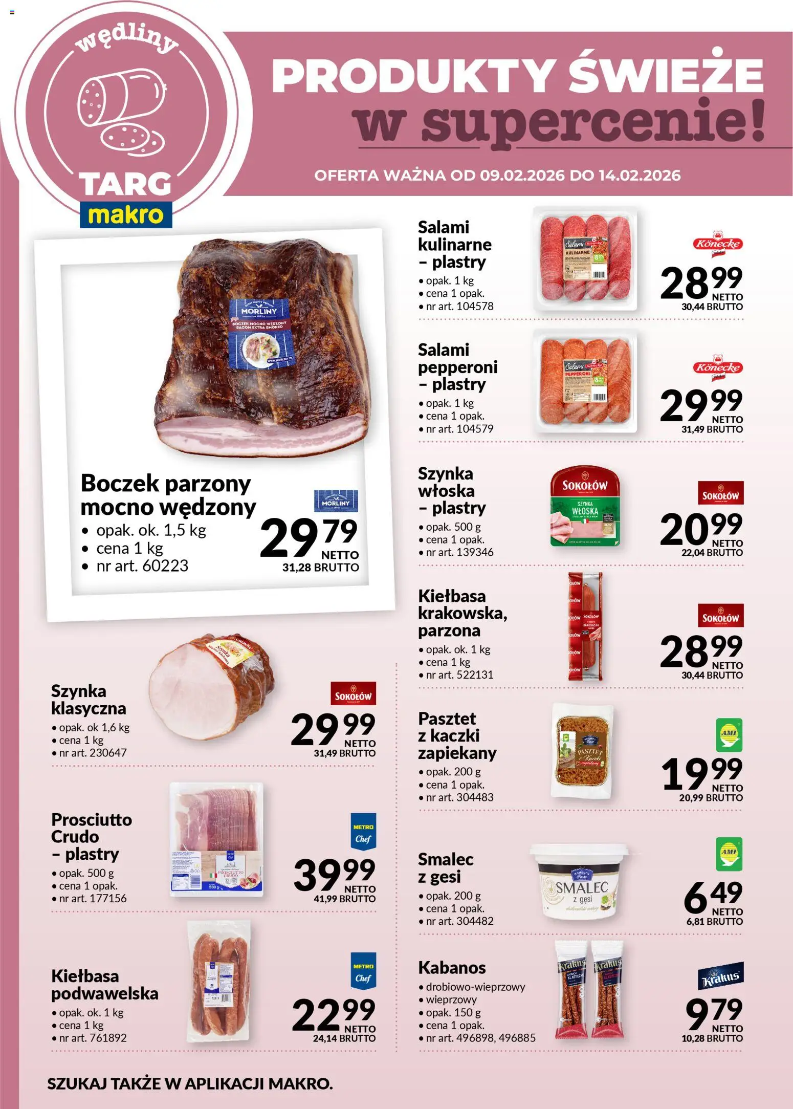 Makro Gazetka - Oferta świeża w super cenach od 09.02.2026 | Strona: 3