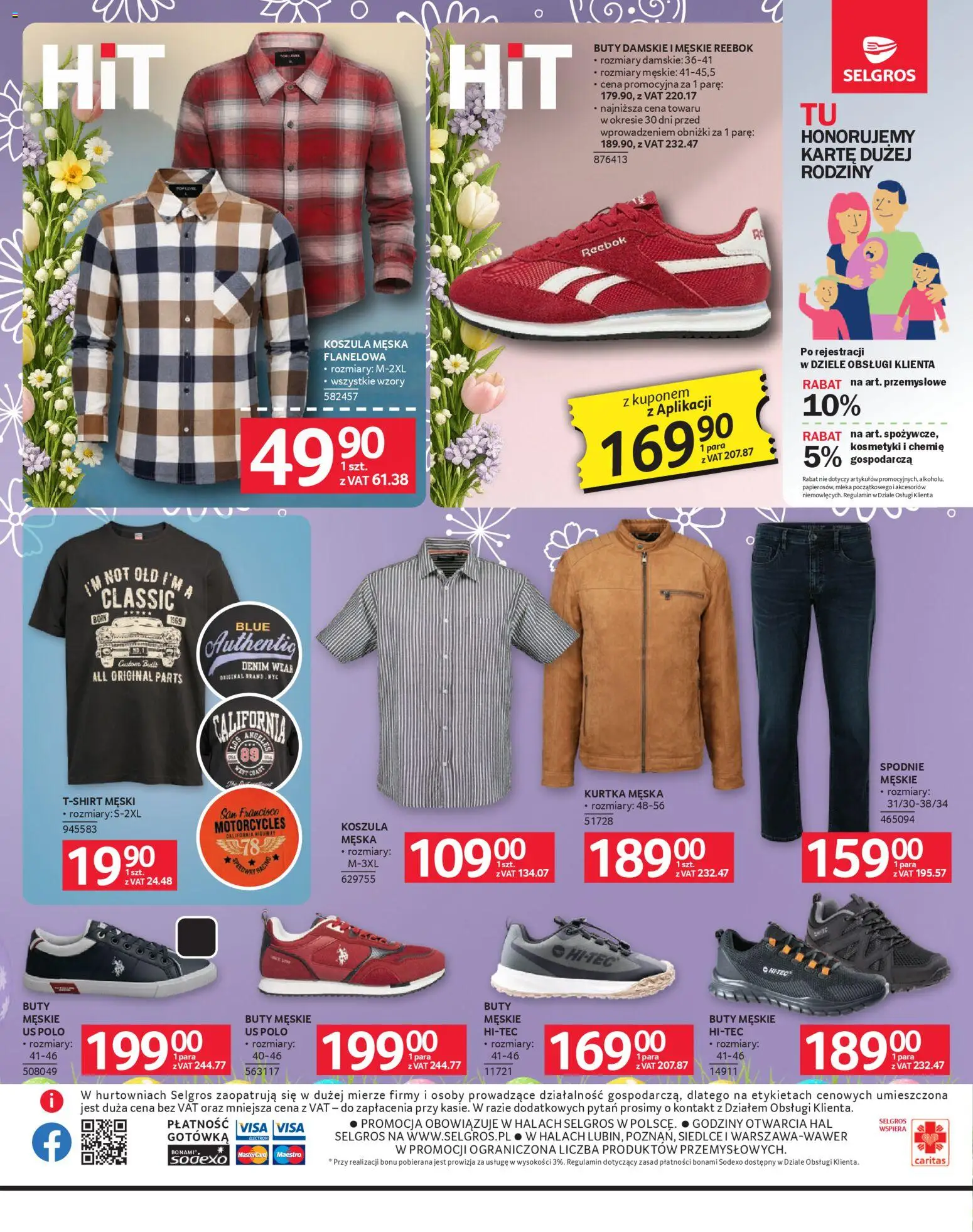 Selgros cash&carry gazetka - Oferta przemysłowa od 26.03.2026 | Strona: 20 | Produkty: Koszula, Spodnie, Kosmetyki, Buty męskie