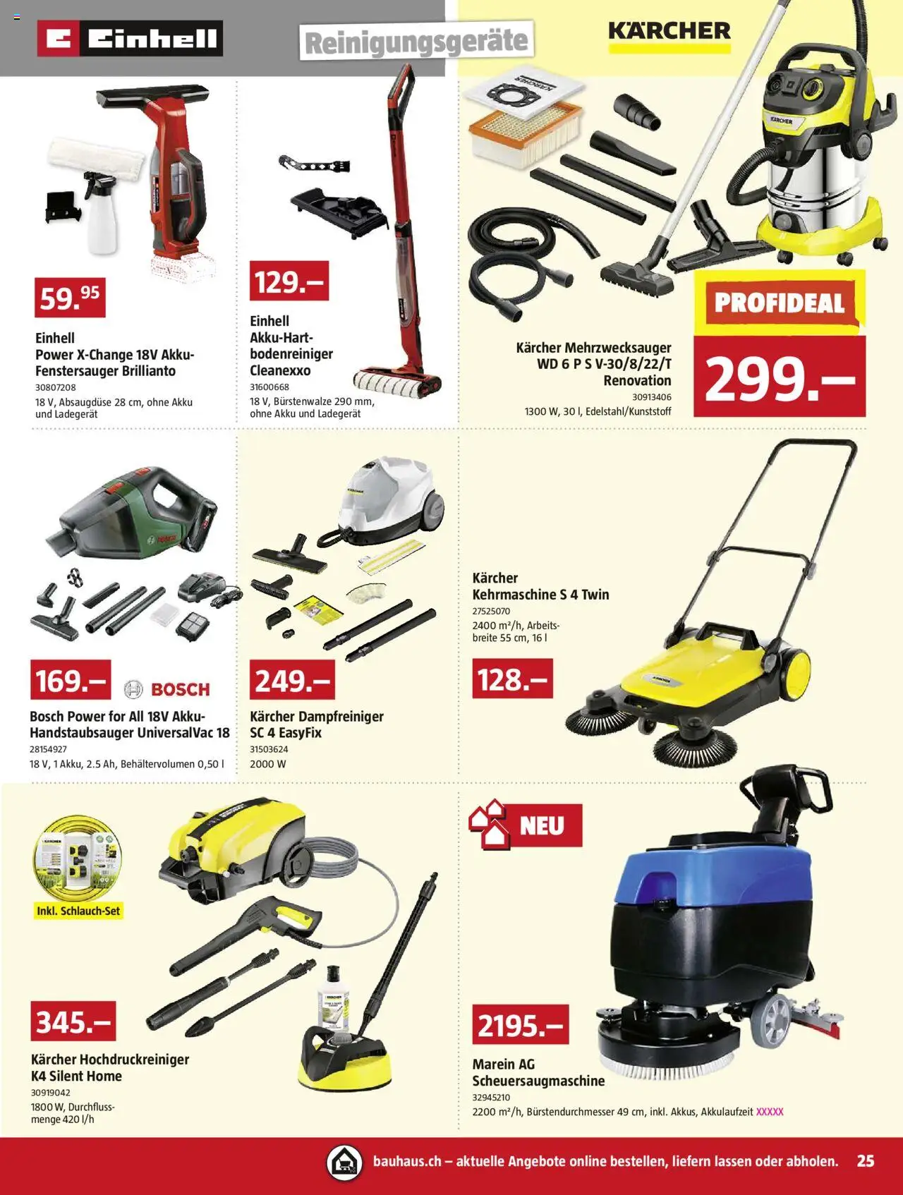 Bauhaus Aktionen ab 25.08.2025 | Seite: 25 | Produkte: Ladegerät, Bosch