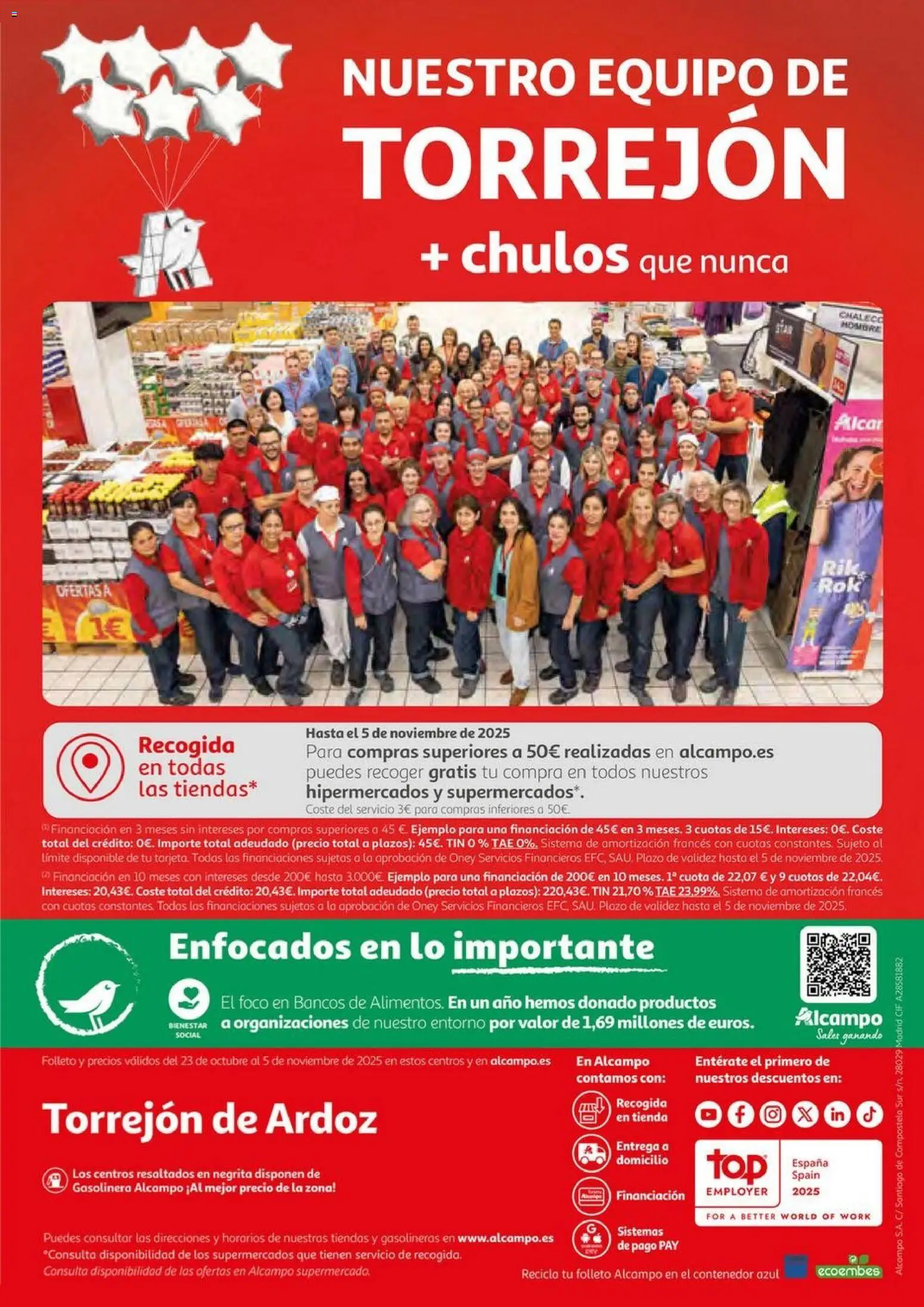 Alcampo -  HG Torrejon Unificado  │ válido desde el 23.10.2025 | Página: 72 | Productos: Chaleco