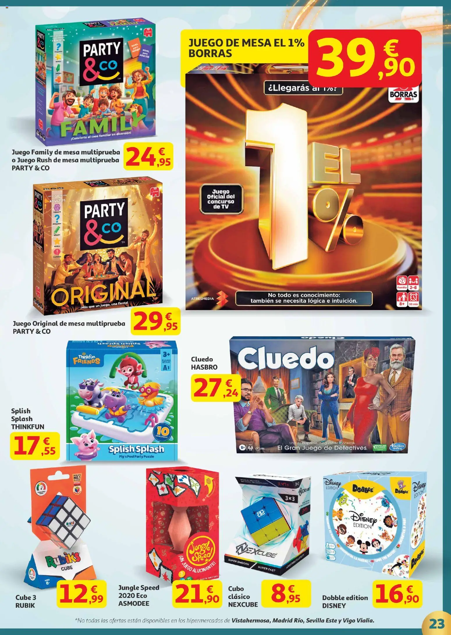 Alcampo - Canarias │ válido desde el 18.12.2025 | Página: 23 | Productos: Mesa