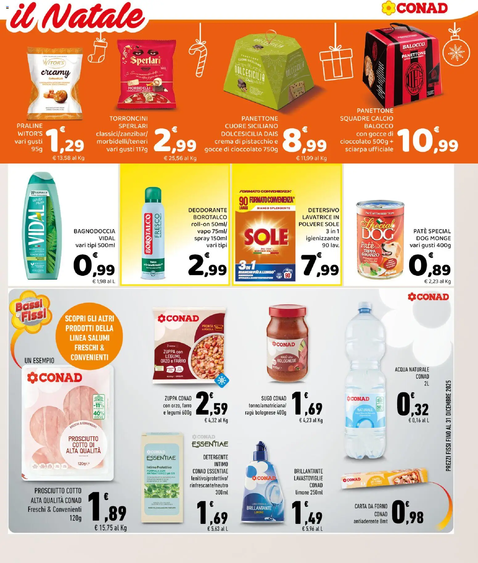 Volantino Conad del 12.11.2025 | Pagina: 5 | Prodotti: Deodorante, Intimo, Limone, Lavastoviglie