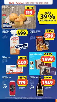 CSOKOLÁDÉ, 100 g/doboz - amely érvényes a következő dátumtól: 18.12.2025 | Oldal: 15