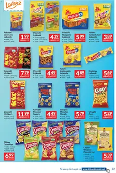 Pogląd oferty "Makro Gazetka - Dystrybucja do sklepów" - ważna od 20.01.2026 | Strona: 33 | Produkty: Papryka, Ziemniaczki, Paluszki, Masło