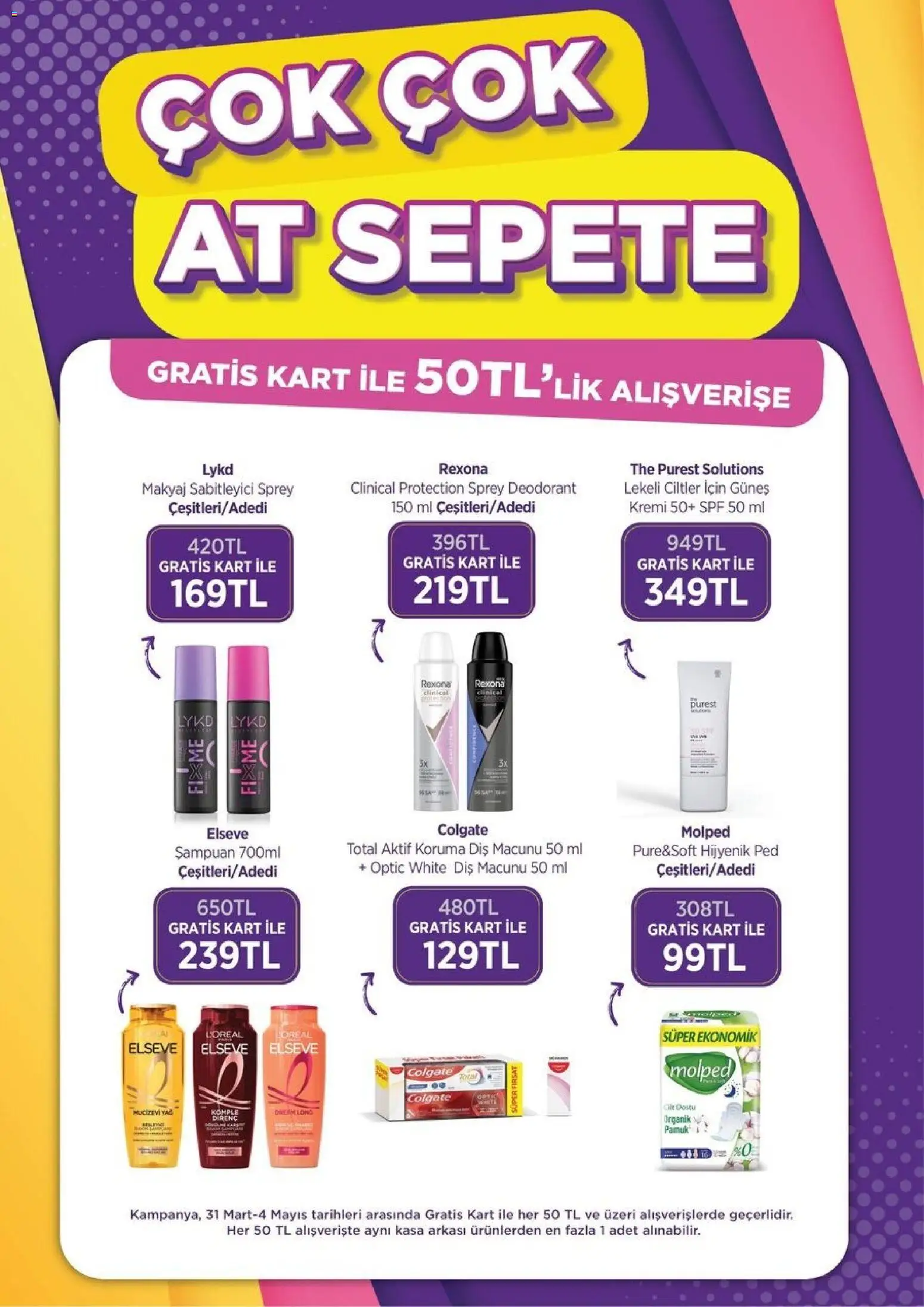 Gratis Katalog - 01.04.2026 tarihinden itibaren geçerlidir | Sayfa: 6