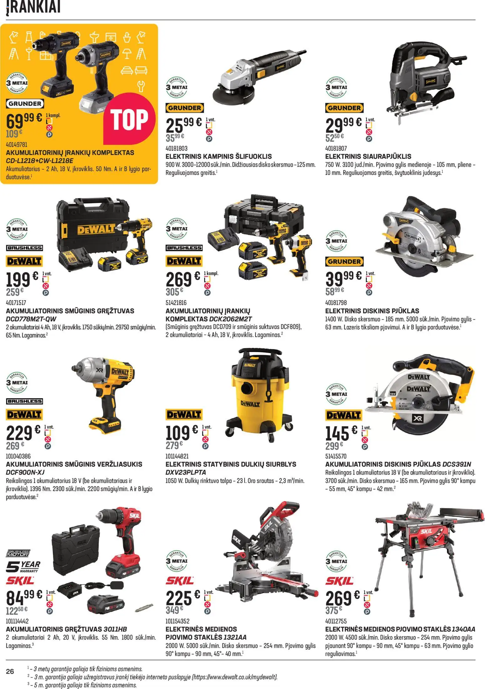 Senukai akcijos nuo 10.12.2025 | Puslapis: 26 | Prekių: Akumuliatorius