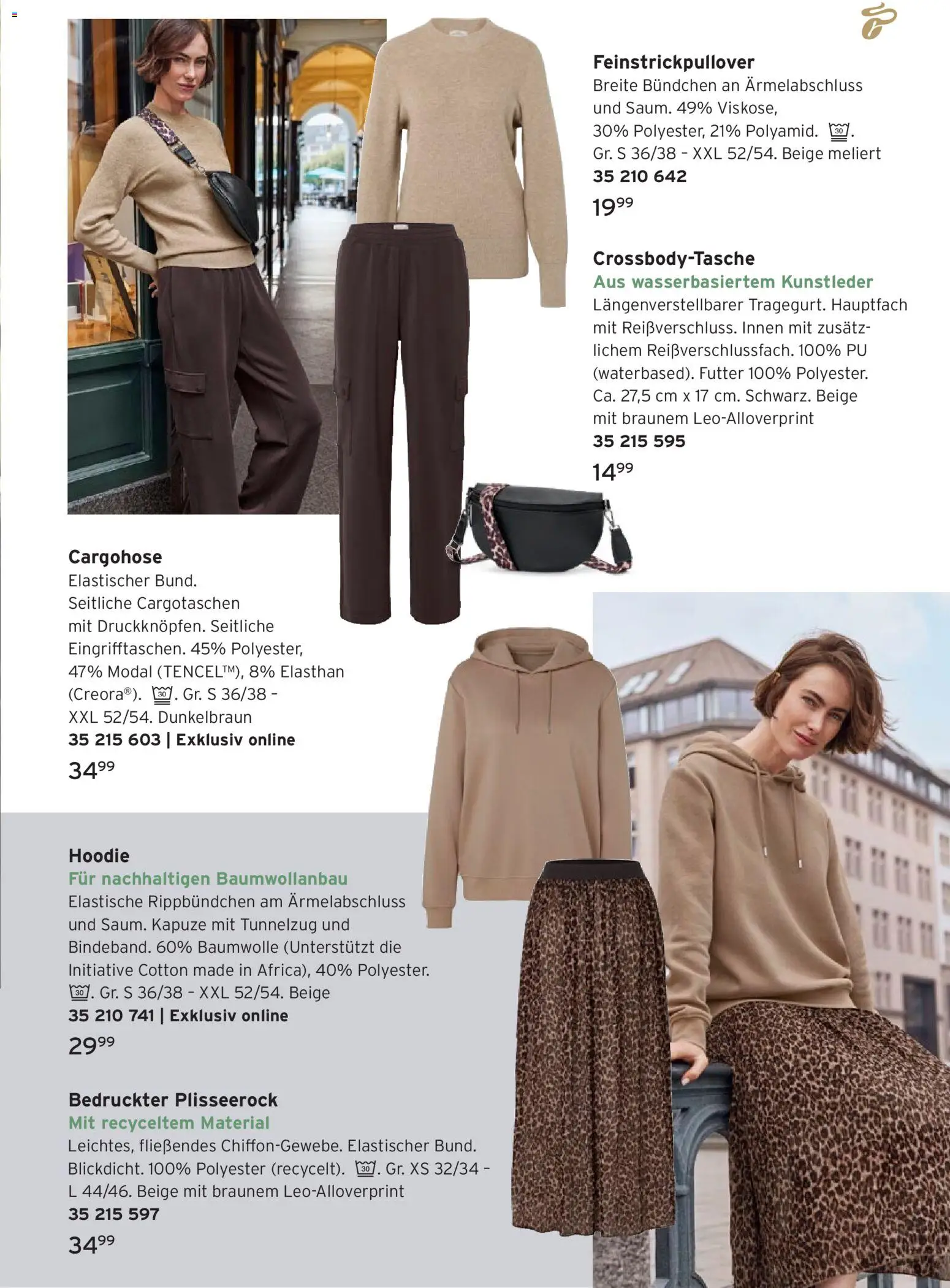 Prospekt Tchibo Starker Auftritt – gültig ab 28.01.2026 | Seite: 11 | Produkte: Plisseerock, Hoodie, Cargohose