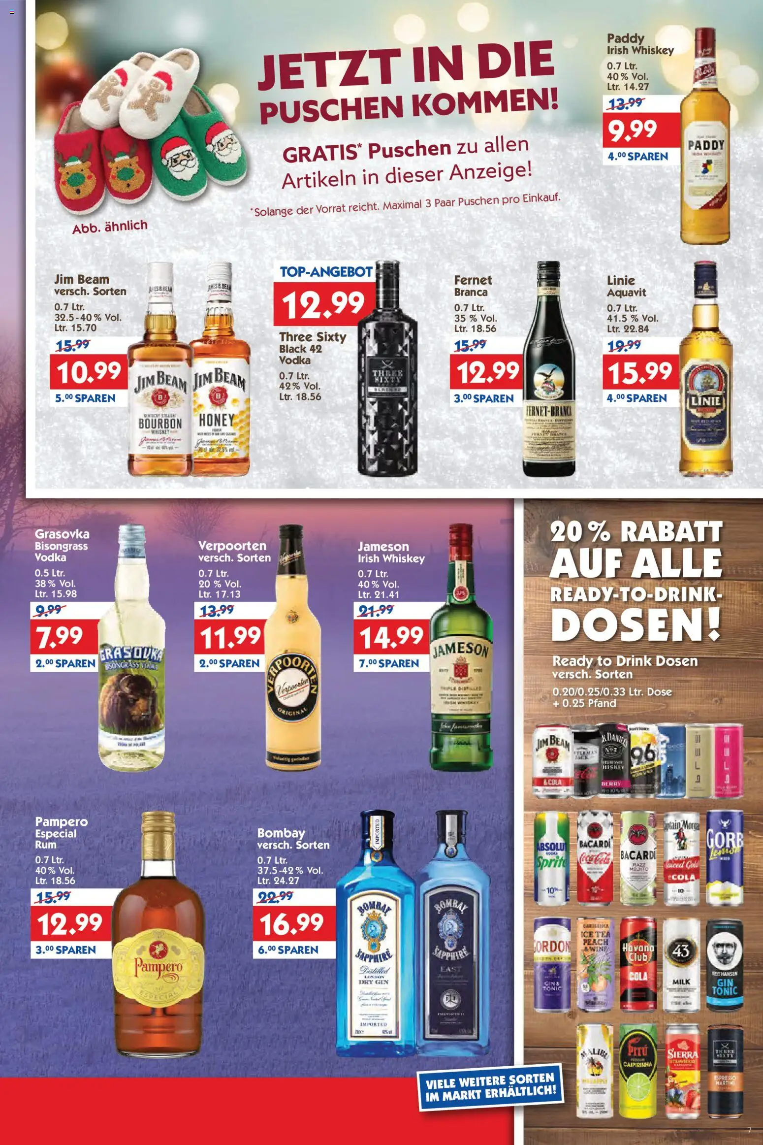HOL’AB! Prospekt 	 – gültig ab 24.11.2025 | Seite: 7 | Produkte: Cola, Jameson, Vodka, Gin