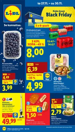 Lidl-mainoslehti voimassa 27.11.2025 alkaen