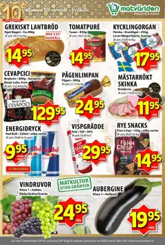 Matvärlden - erbjudanden veddesta - Förhandsvisning av reklamblad från butik Matvärlden aktuell från 20.10.2025 | Sida: 2