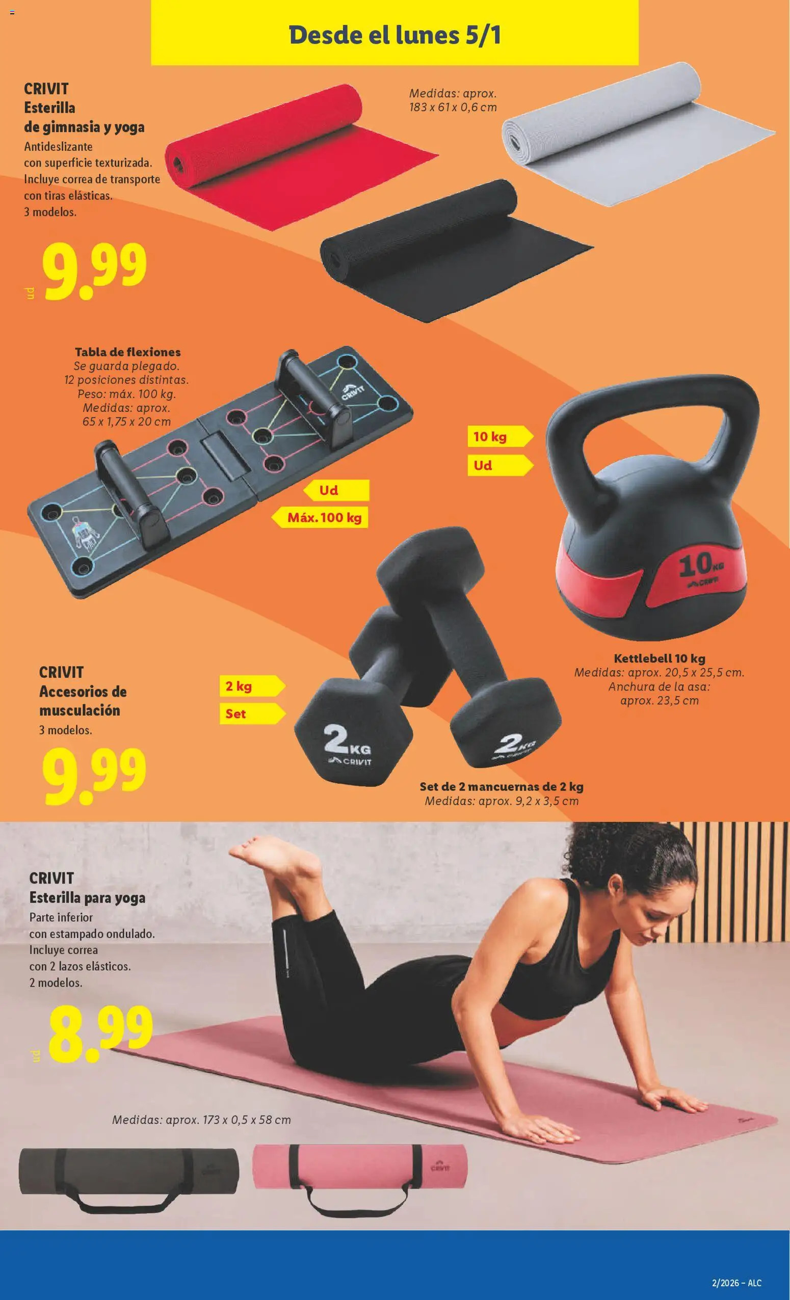 Lidl folleto de bazar │ válido desde el 05.01.2026 | Página: 7 | Productos: Peso