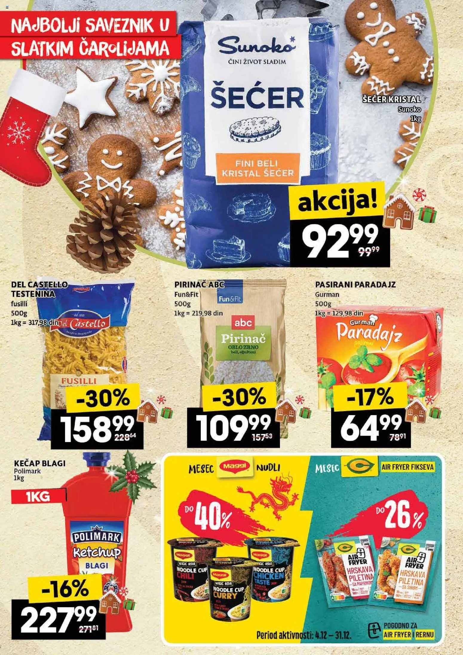 Roda katalog - važi od 04.12.2025 | Strana: 14 | Proizvode: Testenina, Kečap, Piletina, Paradajz