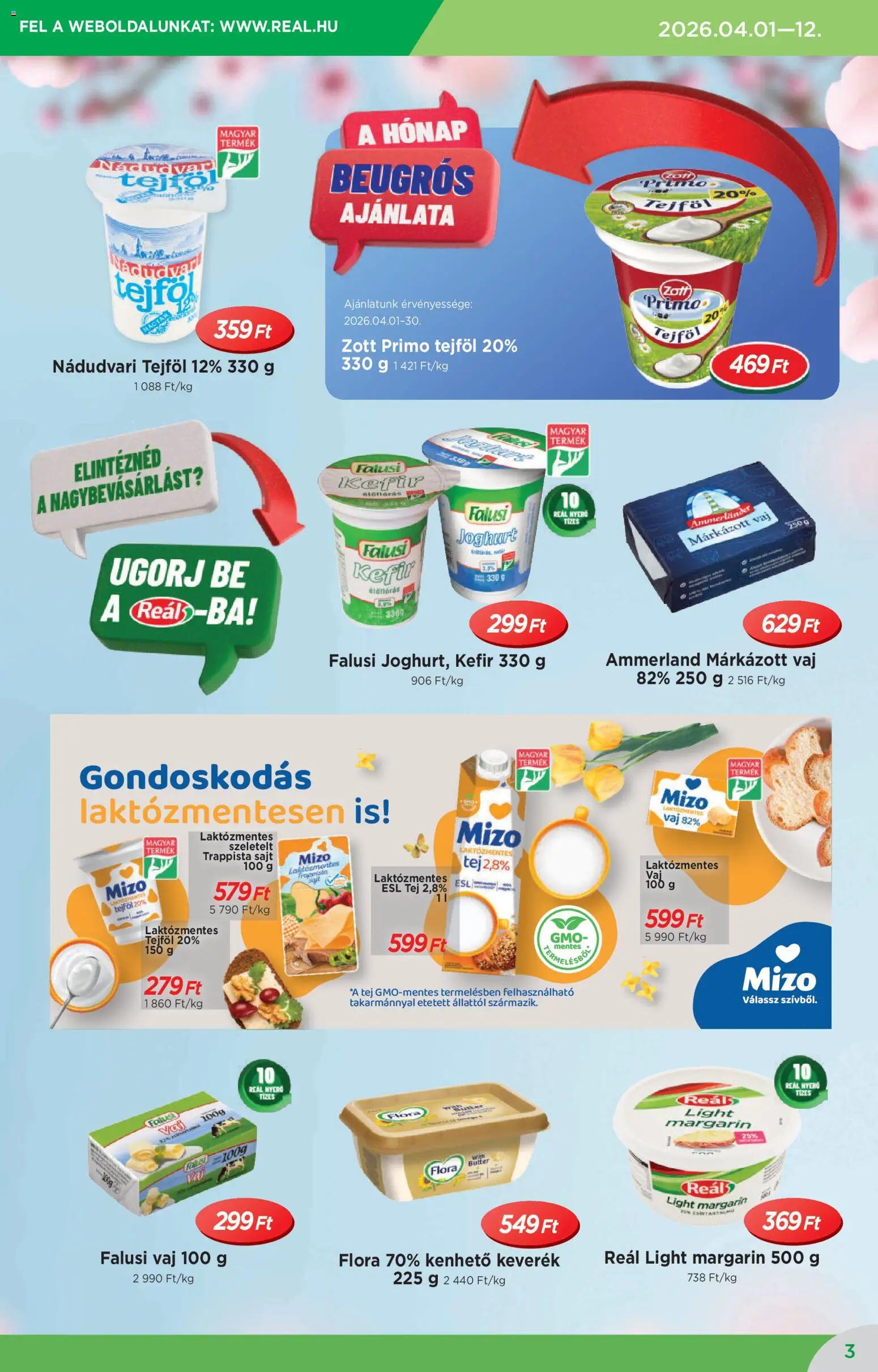 Reál Akciós Újság 2026.04.01.-tól/töl - fantasztikus ajánlatokat! 🛍️ | Magyarország